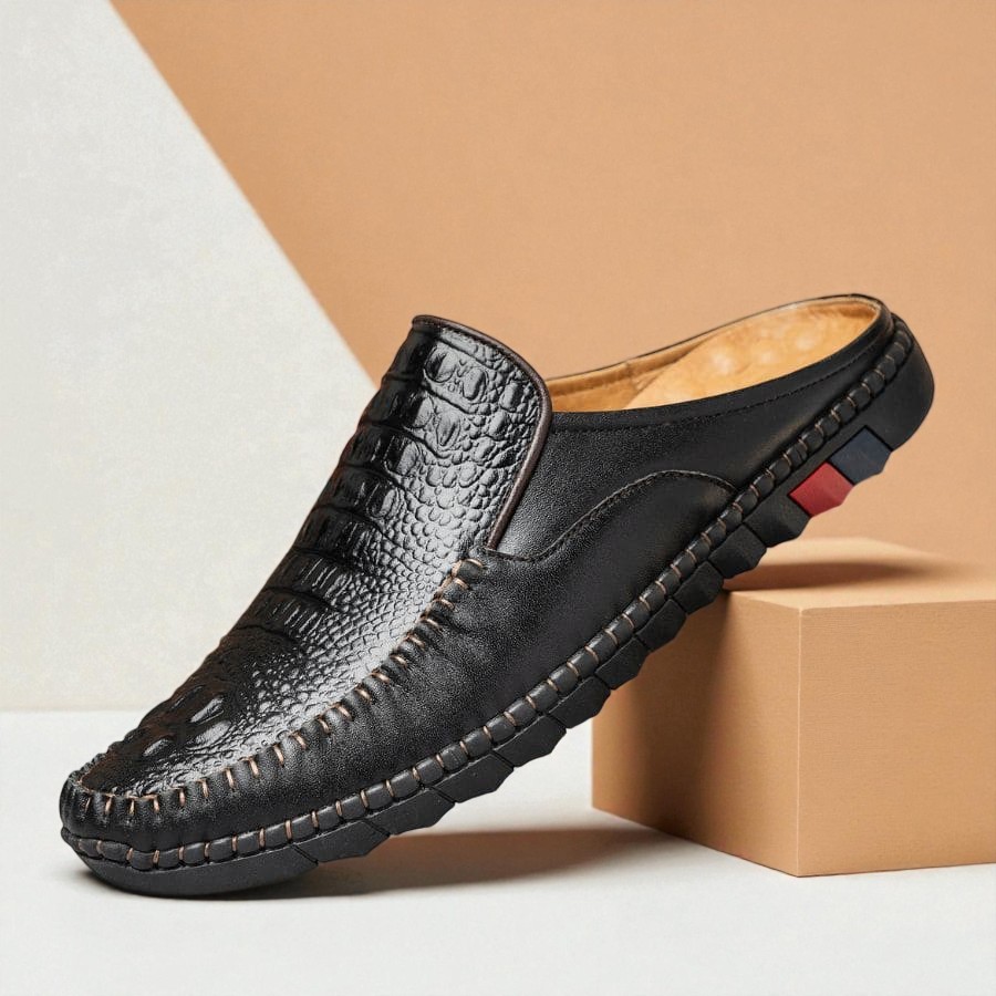 Dép Sabo Da Bò Nam SA72