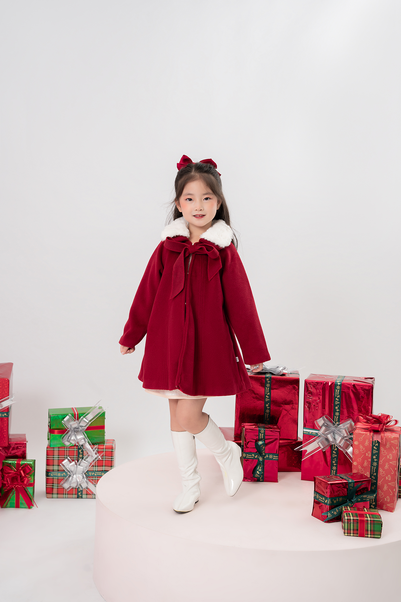 Áo khoác dạ phối cổ lông_thumbnail_1