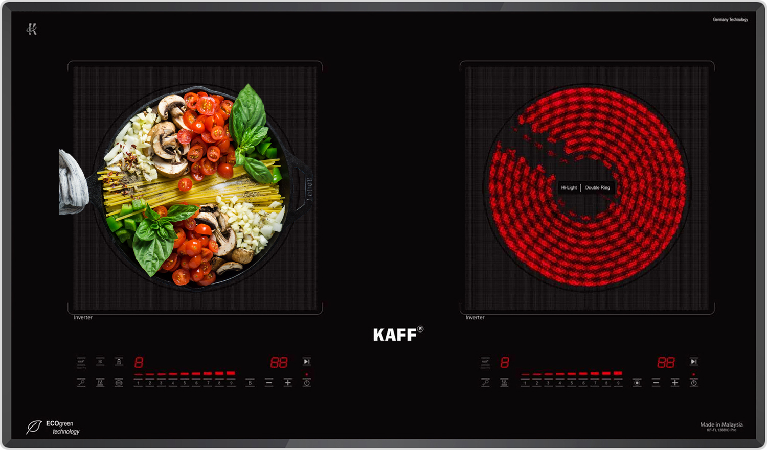 Bếp điện từ KAFF KF-FL1368IC PRO INVERTER