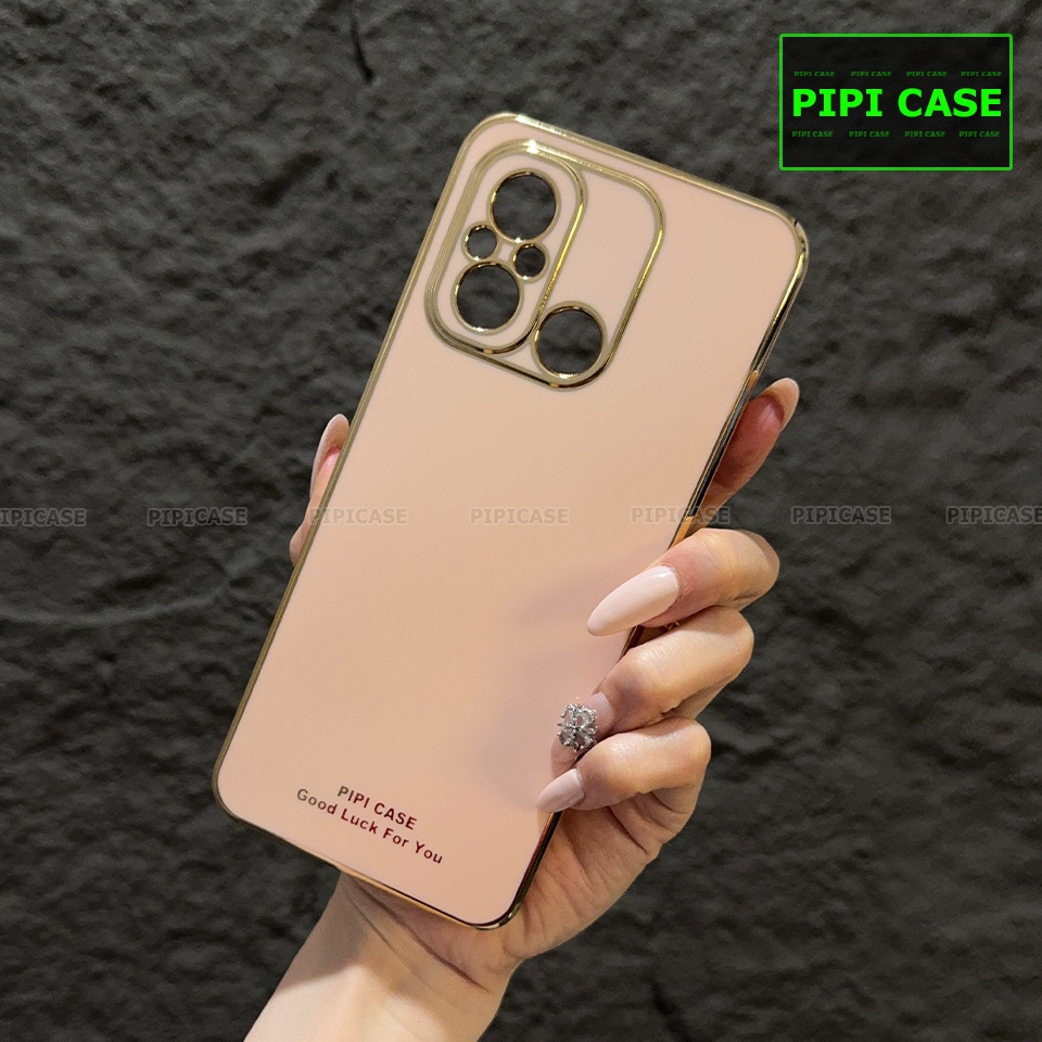 Ốp Lưng Xiaomi Redmi 12C - Royal - Hồng Kem