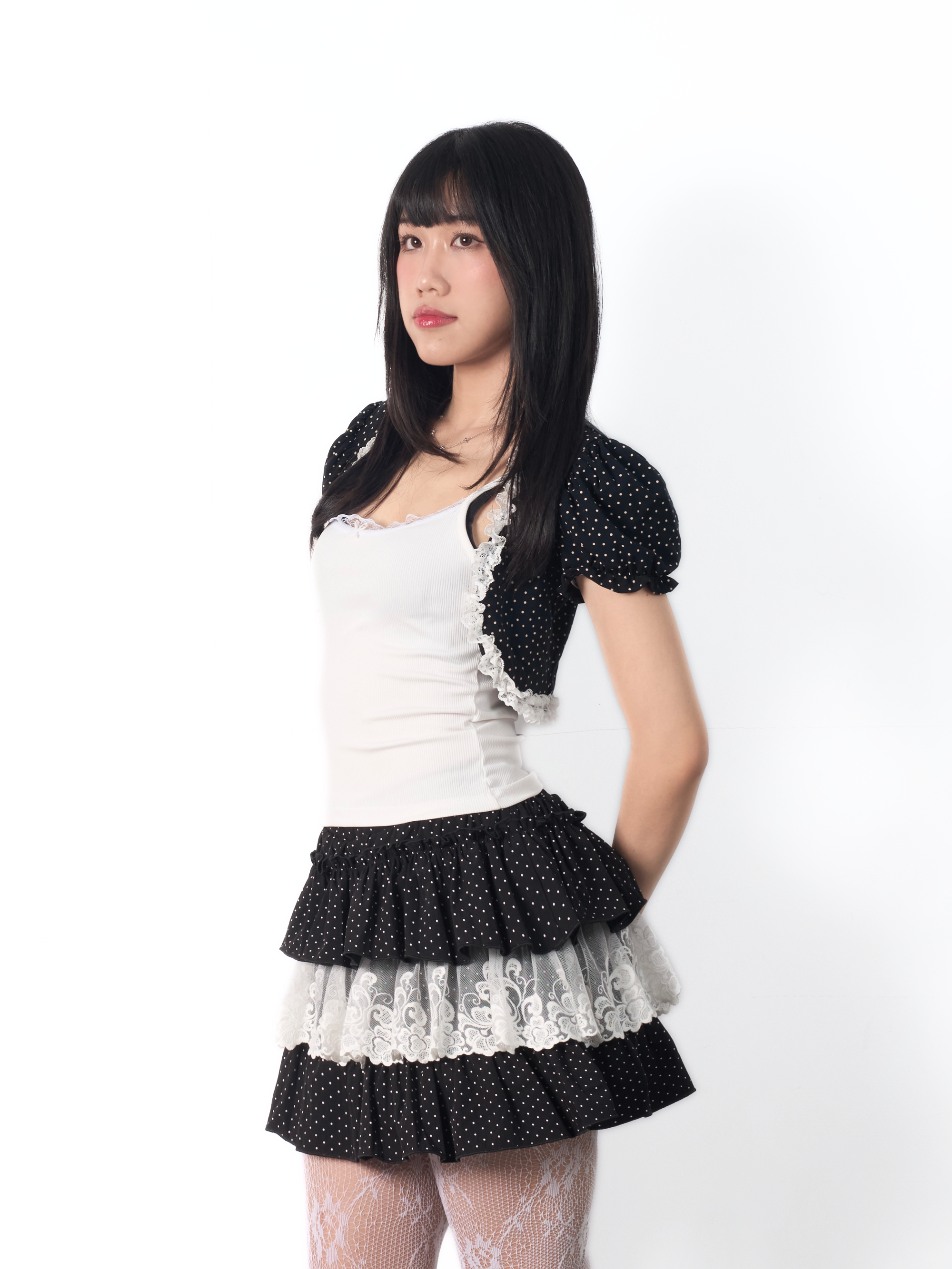 PAMELA RUFFLE SKIRT