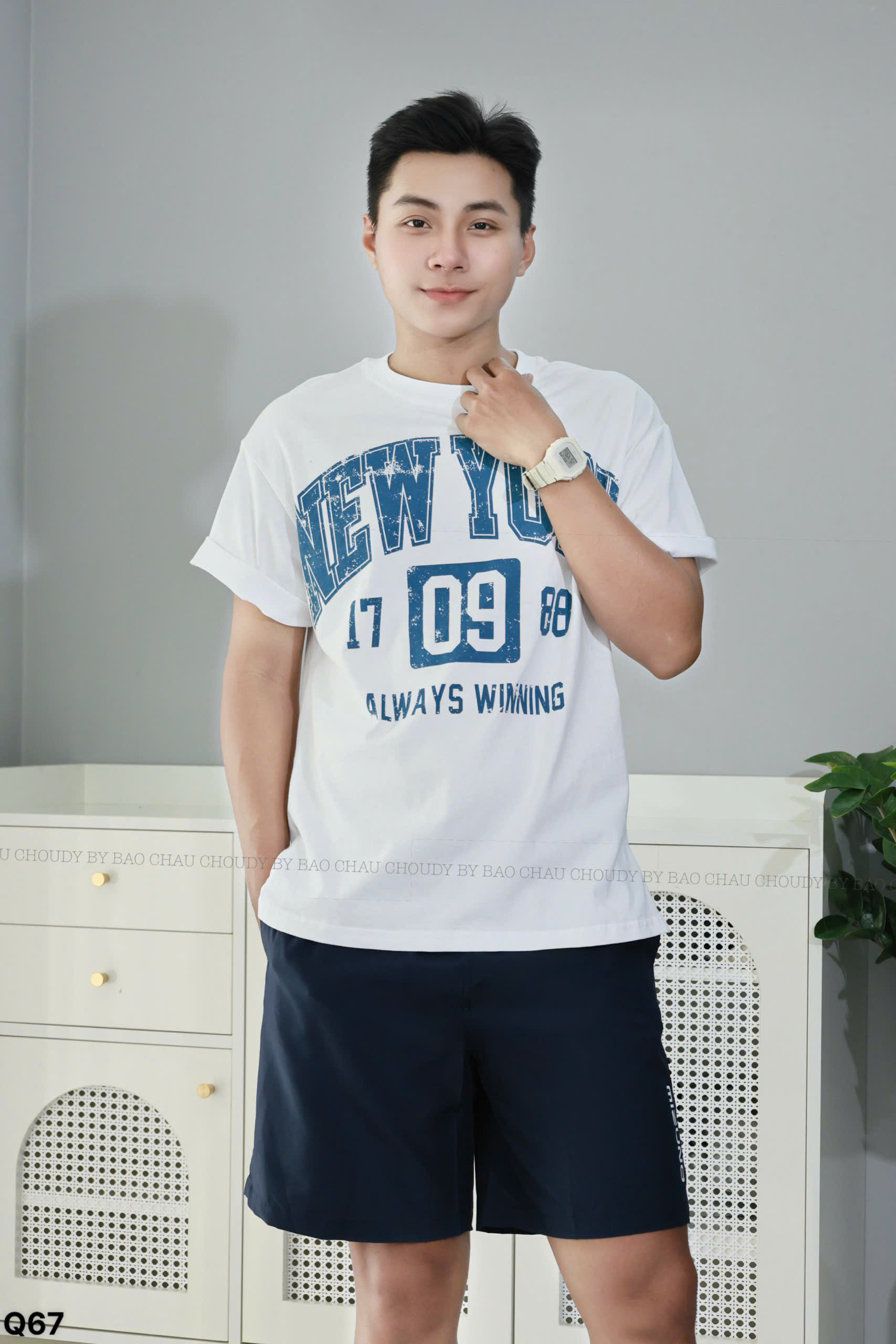 Q67 QUẦN SHORT NAM 3 MÀU