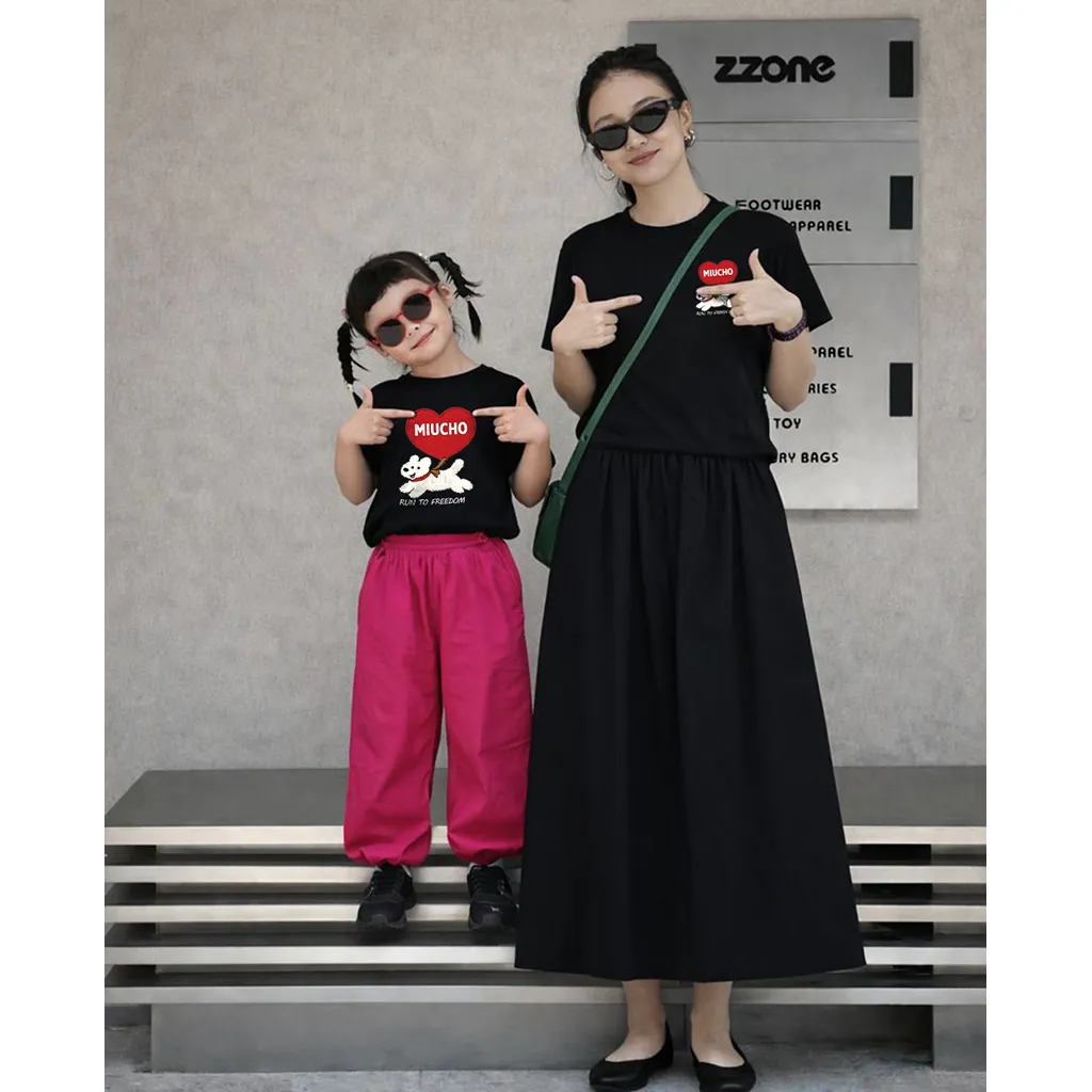 Áo thun mẹ và bé form rộng Kado 3095_thumbnail_4