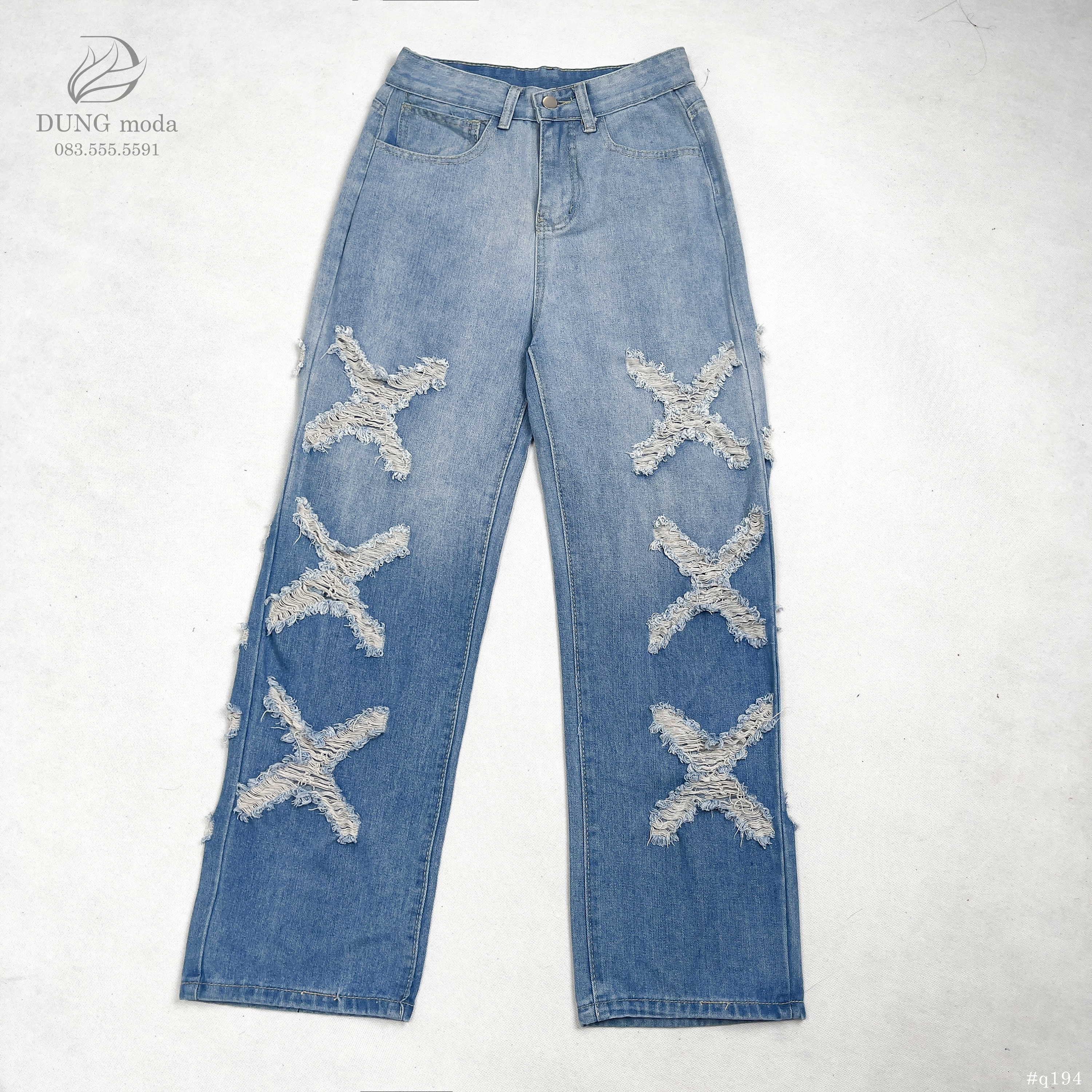 Quần Jean Suông Q194 7738_thumbnail_4
