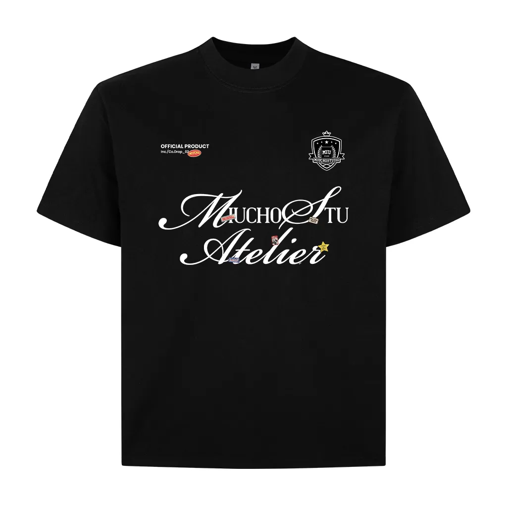 Áo thun nam nữ form boxy 2531 Miucho Club vải cotton thoáng mát thiết kế basic nhiều màu in mix_thumbnail_7