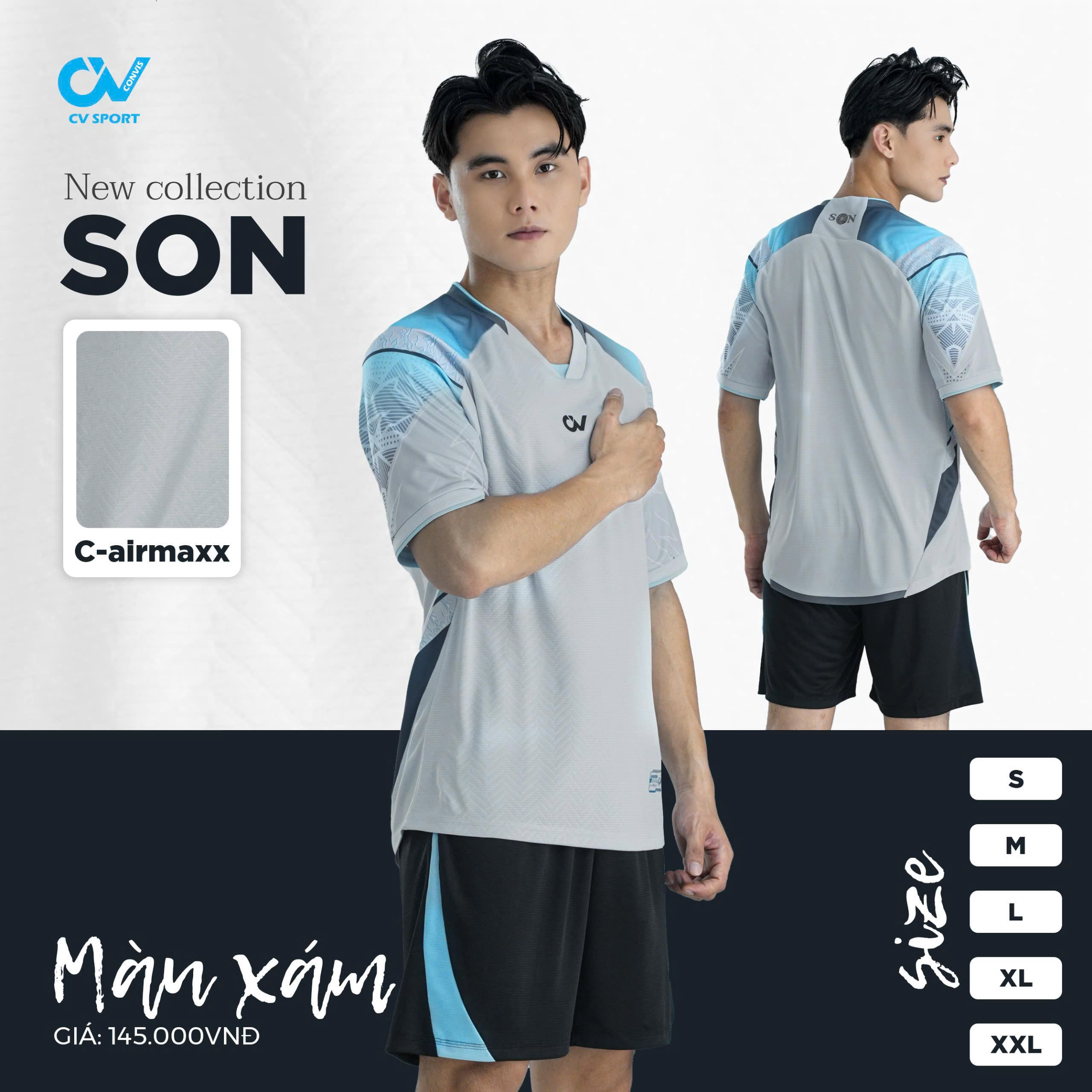 Bộ bóng đá không logo CV Son (CHỈ NHẬN ĐẶT TỪ 6 BỘ)