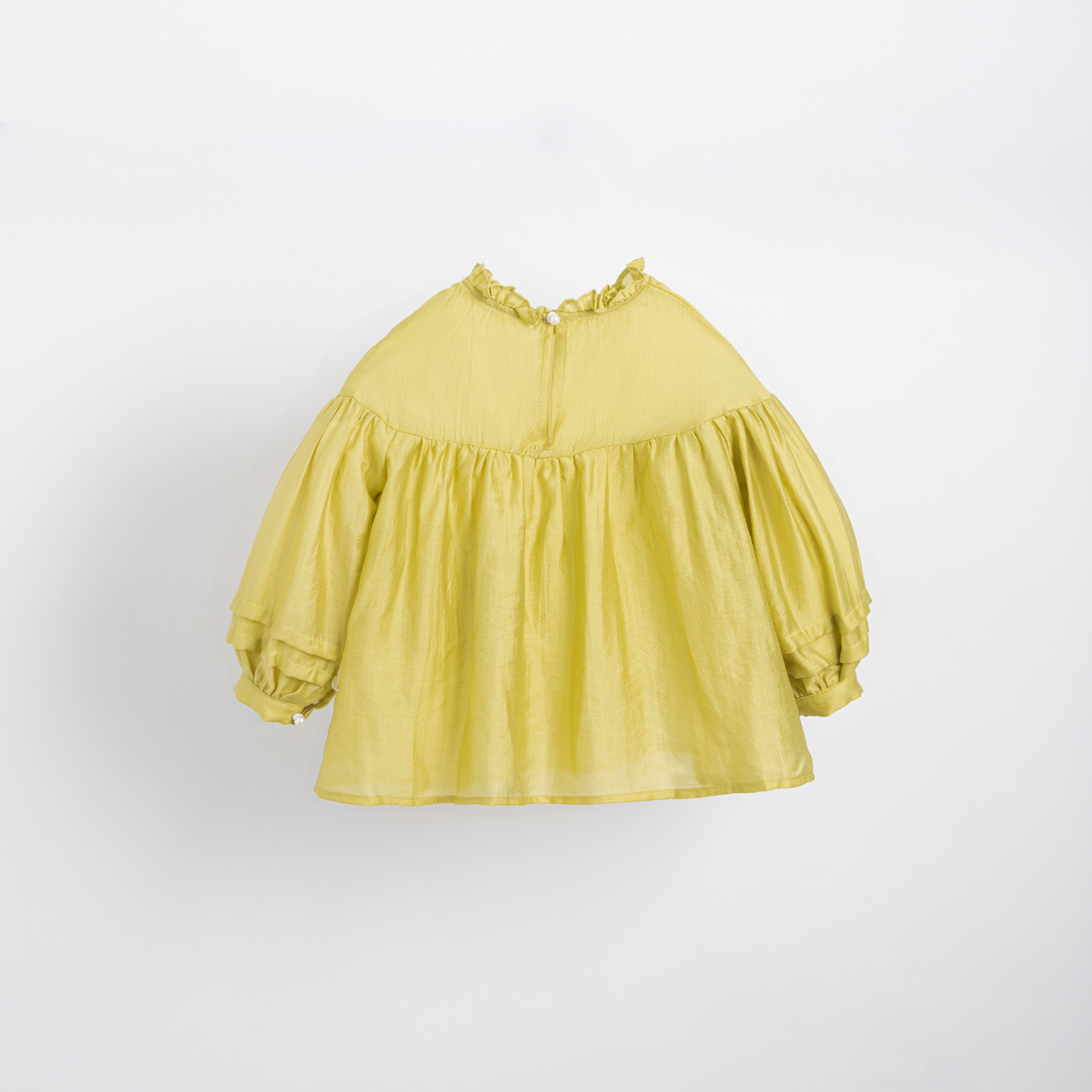 Áo cổ bèo tay bồng gập ly_thumbnail_3