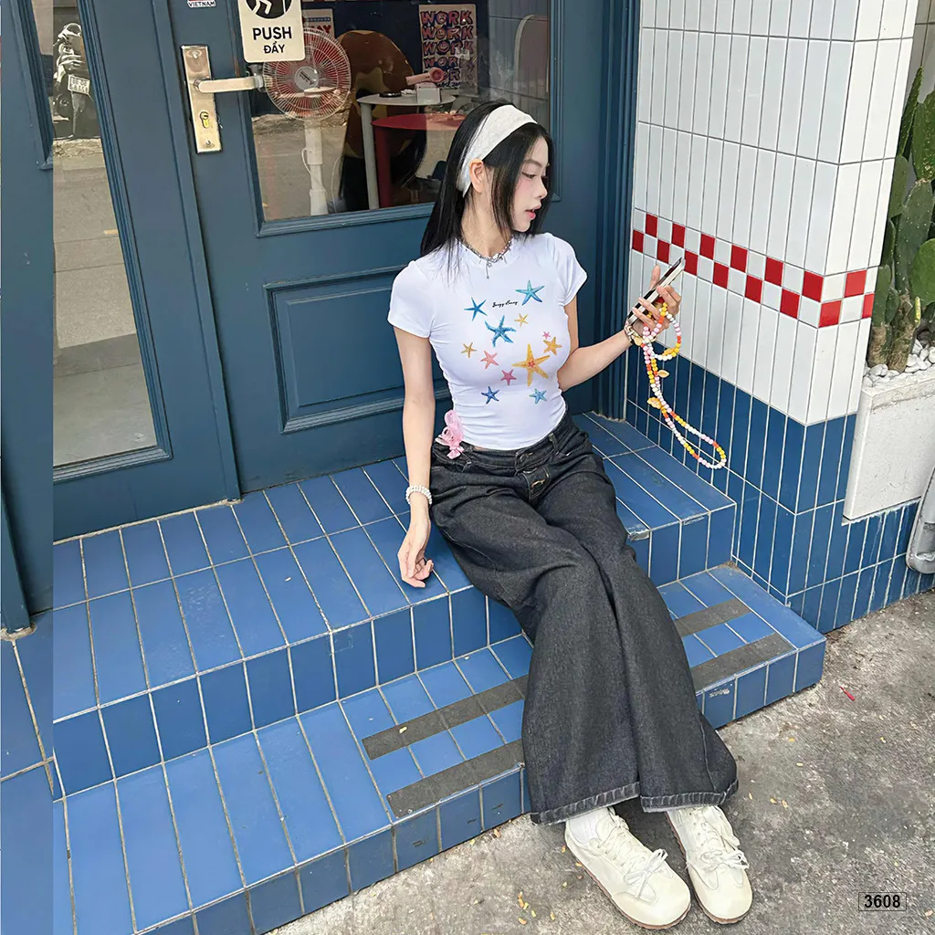 Áo baby tee form ôm phong cách mùa hè Beezy 3608_thumbnail_3