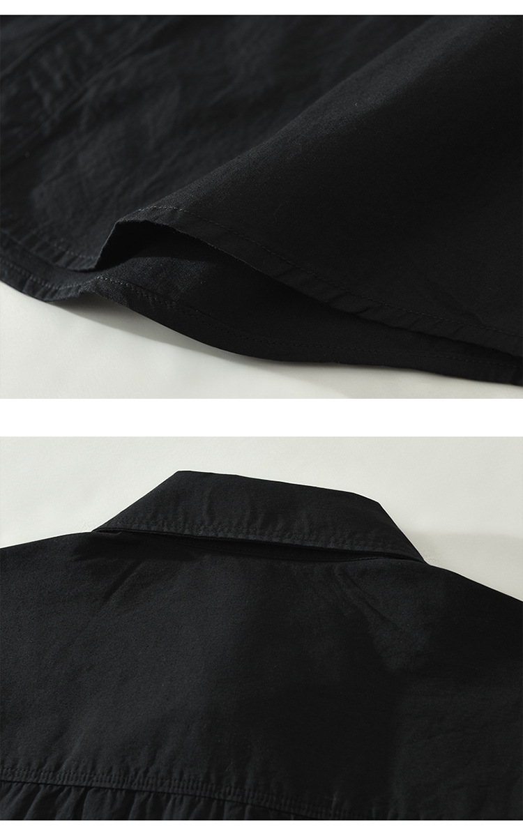 Áo Sơ Mi Nam Ngắn Tay Kiểu Nhật – In Họa Tiết Nghệ Thuật, Form Rộng, Cotton Thoáng Mát_thumbnail_7