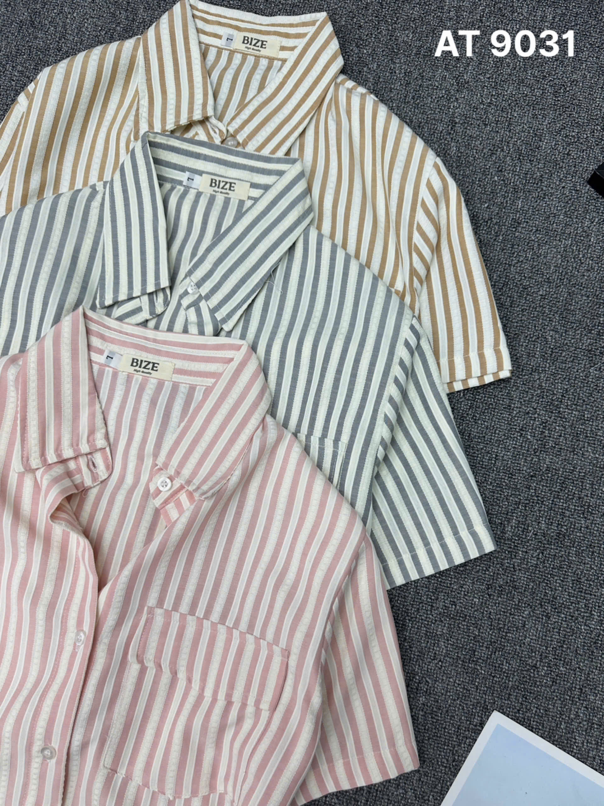 Áo sơ mi sọc có túi kiểu bigsize AT9031 dành cho nàng béo mập từ 55-90kg_thumbnail_19