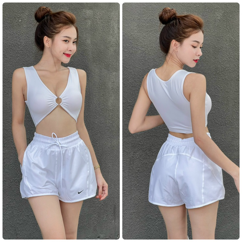 Quần Đùi Thể Thao Dáng Boxer 2 Lớp NK Túi Khoá_thumbnail_11