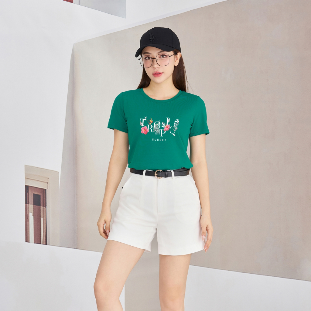 [Form Vừa] Áo phông nữ LOZA hình TROPIC dáng suông vừa chất thun cotton 4 chiều - VT7379_thumbnail_9