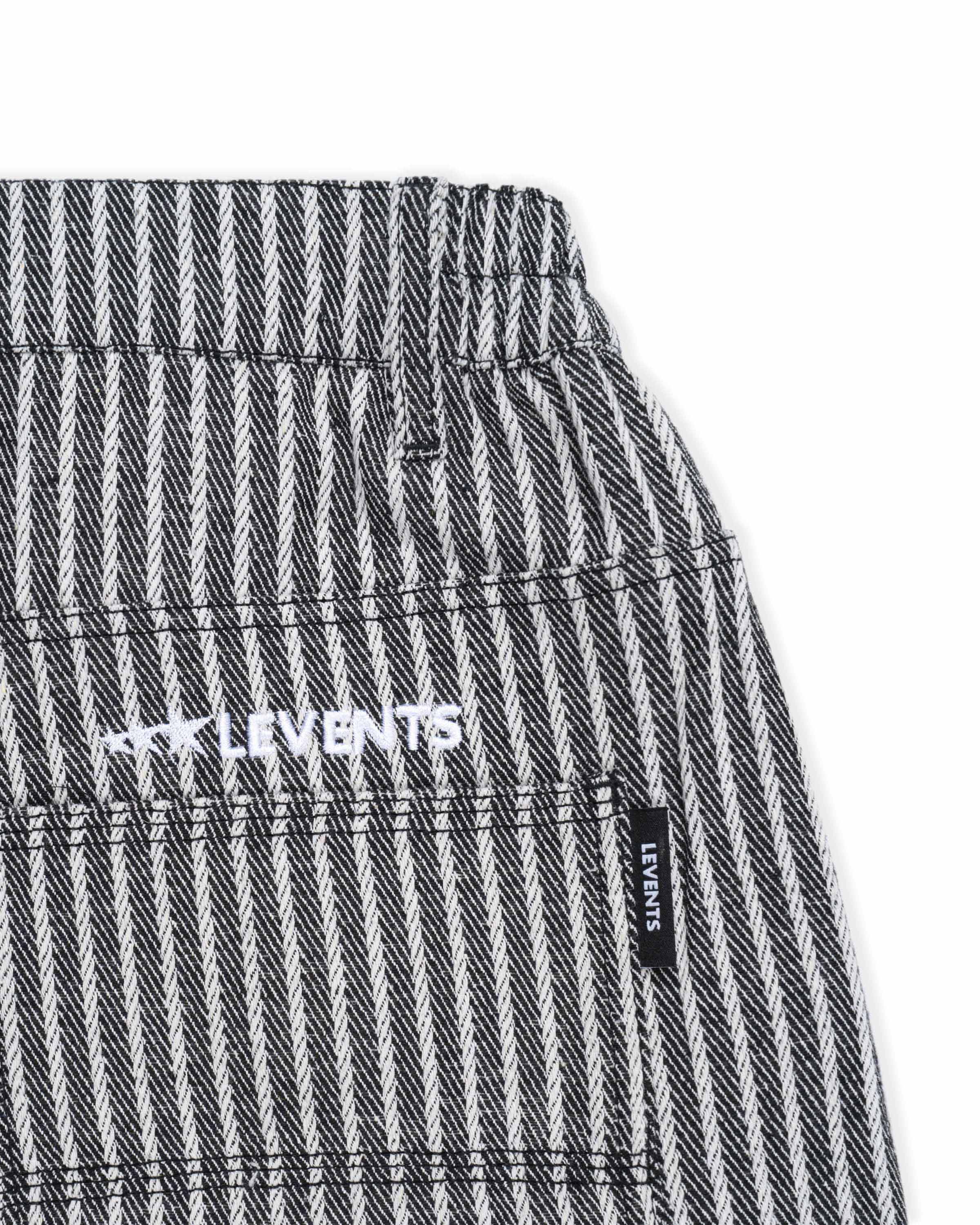 Levents® Striped Jorts/ Black_thumbnail_6