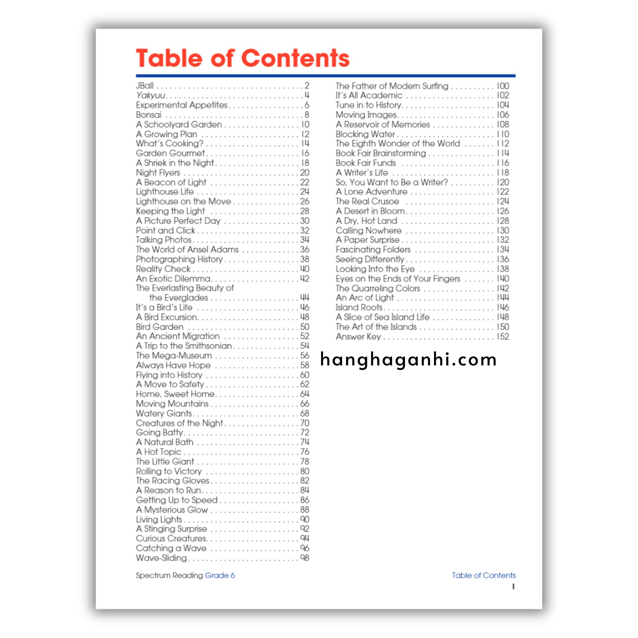 Sách Spectrum Reading Workbook Grade 6_thumbnail_1