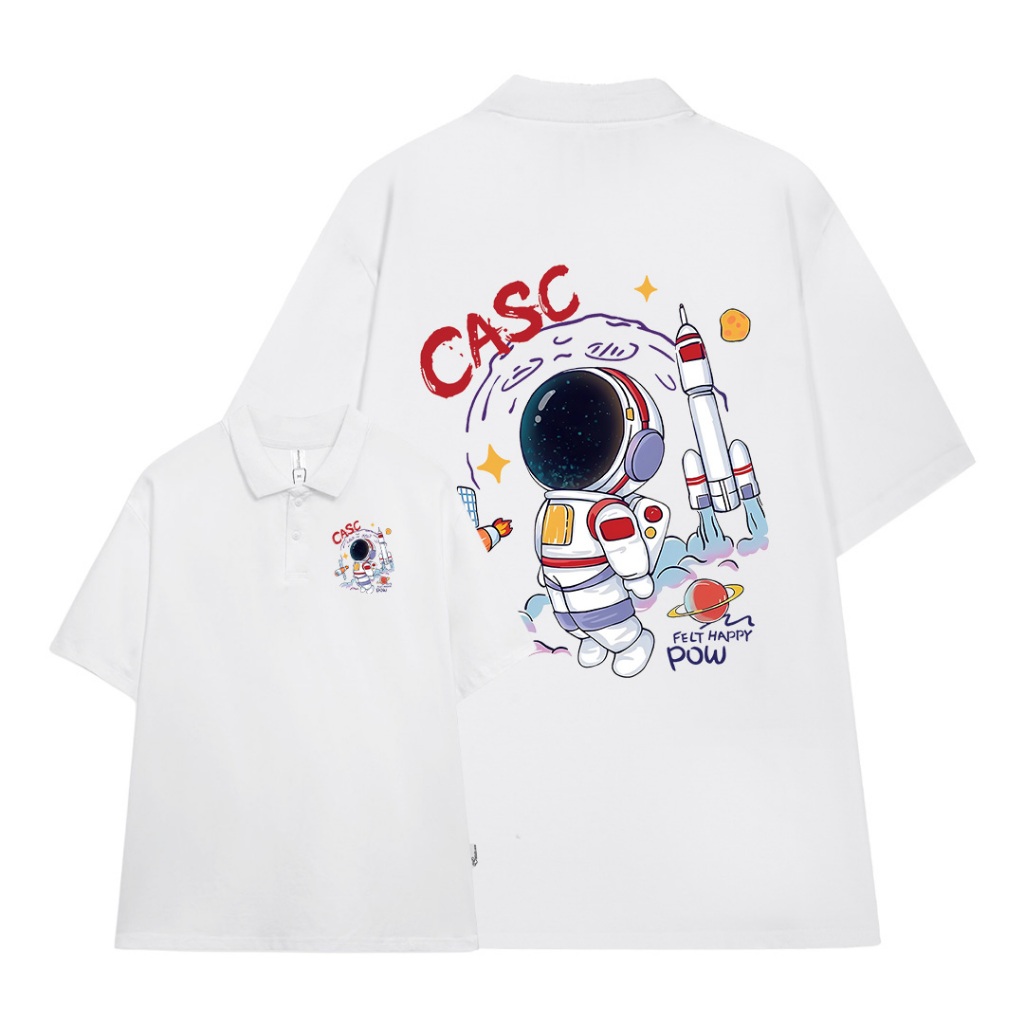 Áo polo nam đứng form tôn dáng PLD765 Miucho Man tay ngắn vải cotton Cổ trụ in artwork_thumbnail_8