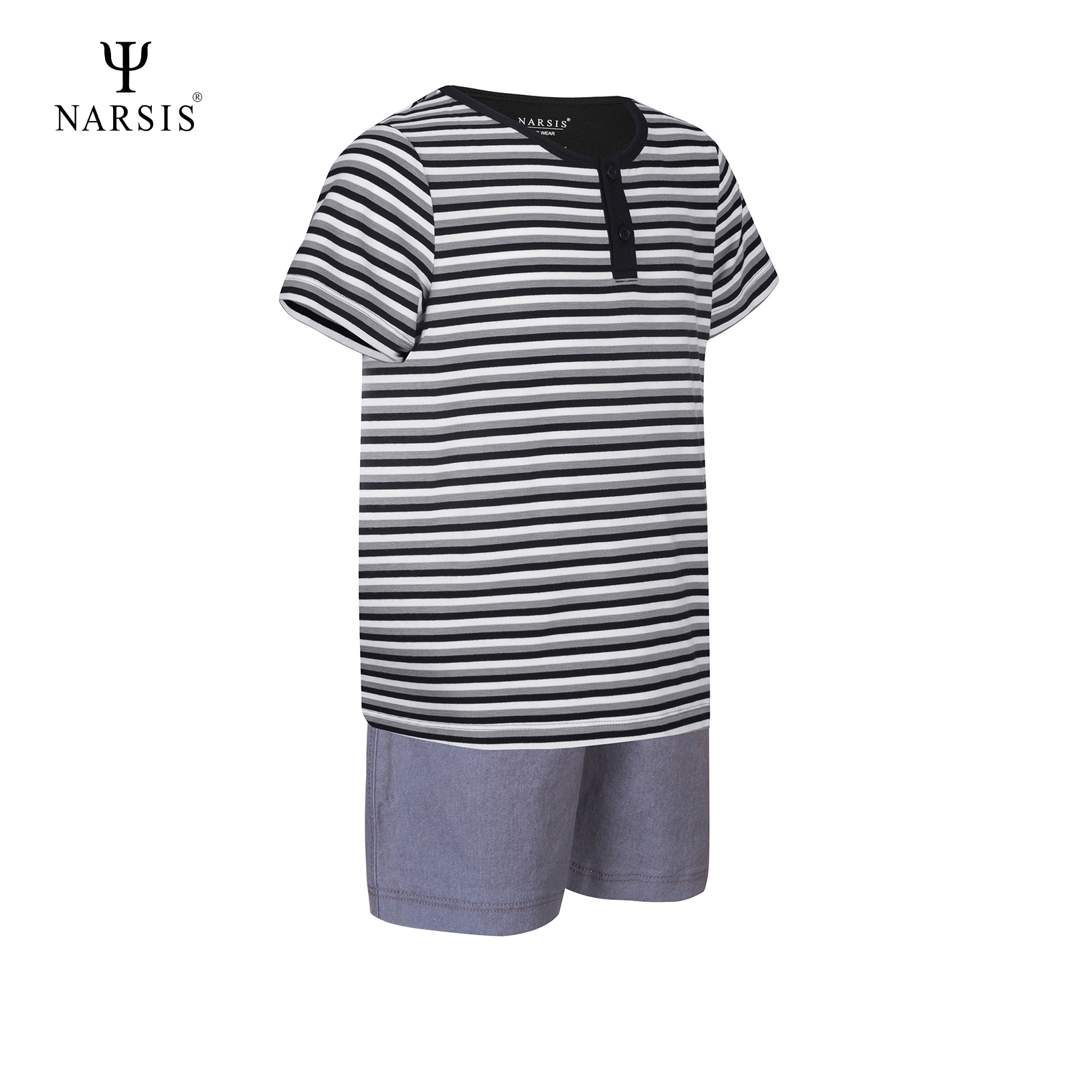 BỘ HÈ BÉ TRAI KE2009 NARSIS CHẤT LIỆU THOÁNG MÁT, DỄ CHỊU, THOẢI MÁI CẢ NGÀY, DỄ VẬN ĐỘNG