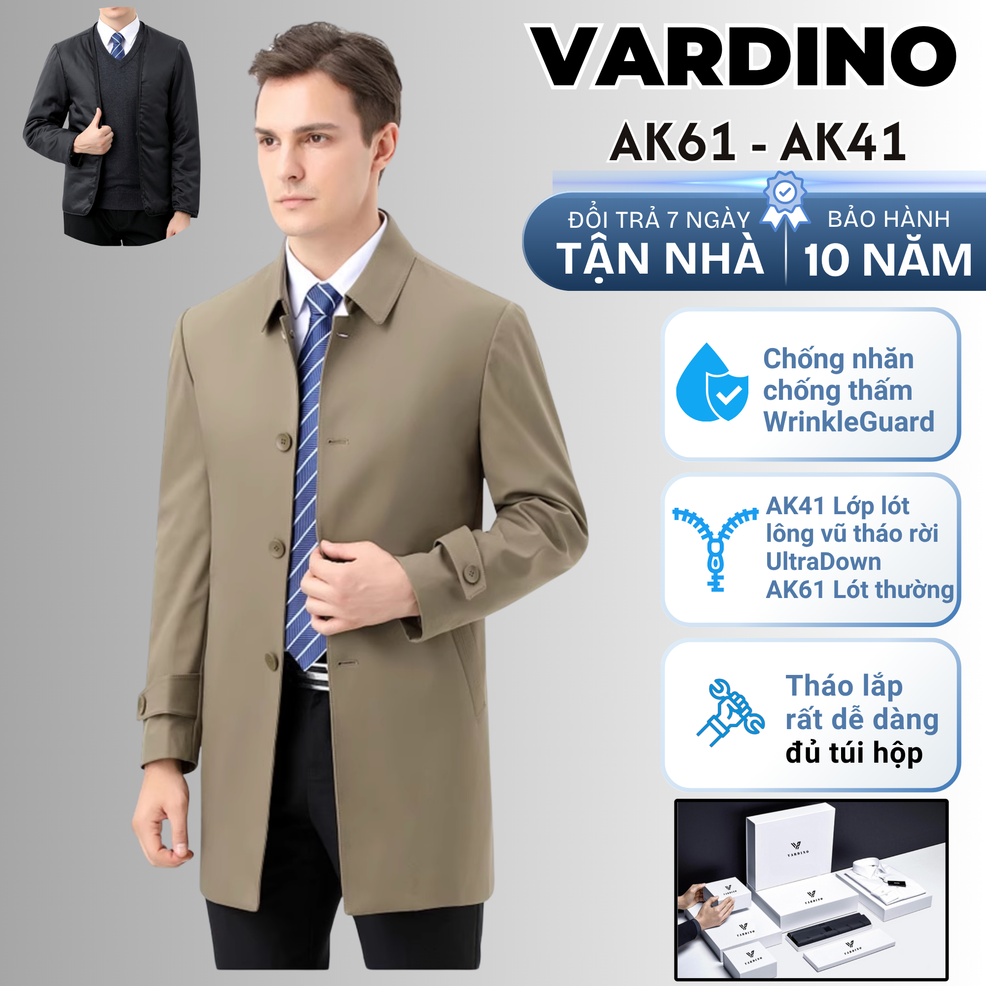 Áo khoác mangto nam công sở Vardino ak61_thumbnail_2