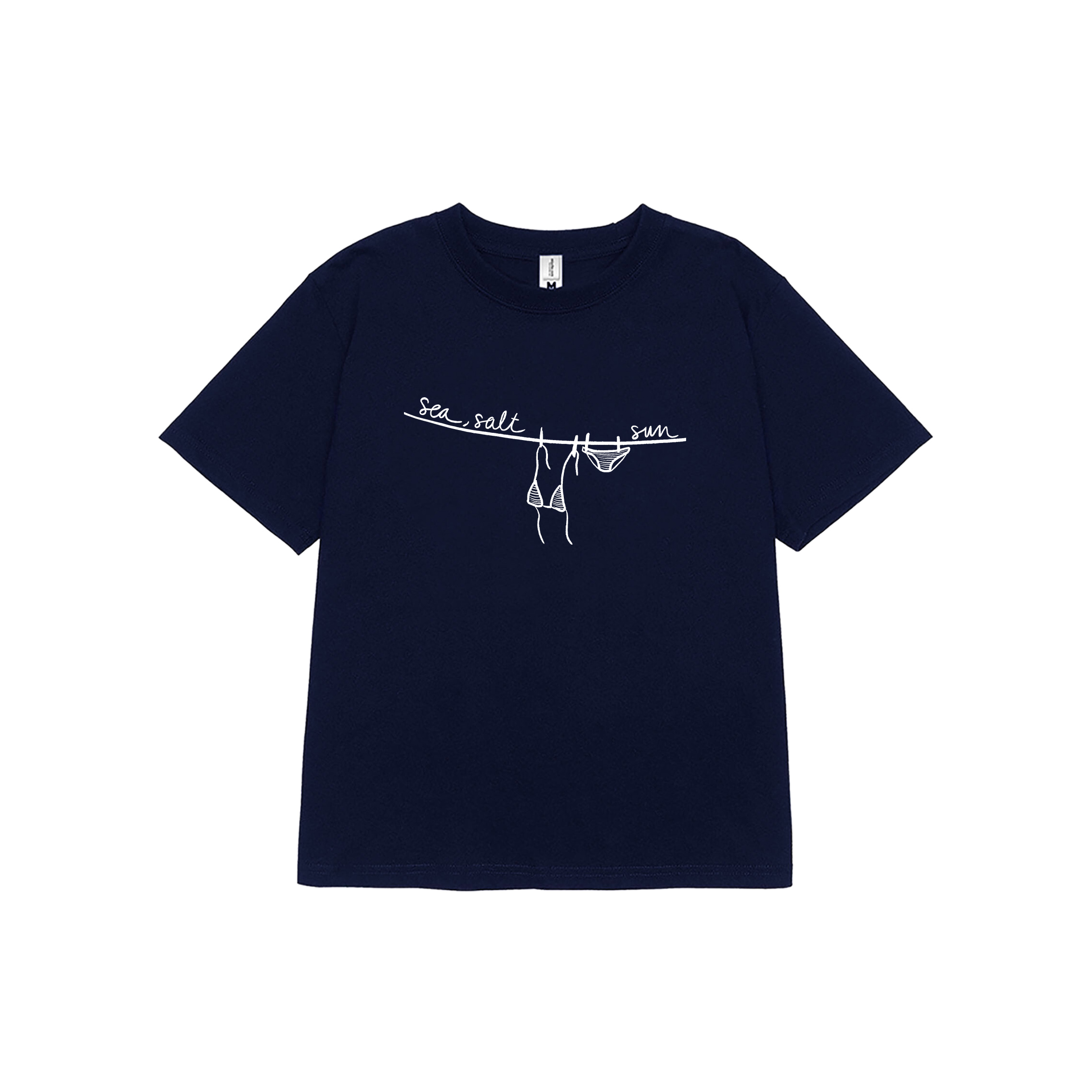 Áo baby tee ôm body hè biển 2146 Miucho cổ tròn vải cotton 4c thoáng mát in mix_thumbnail_12