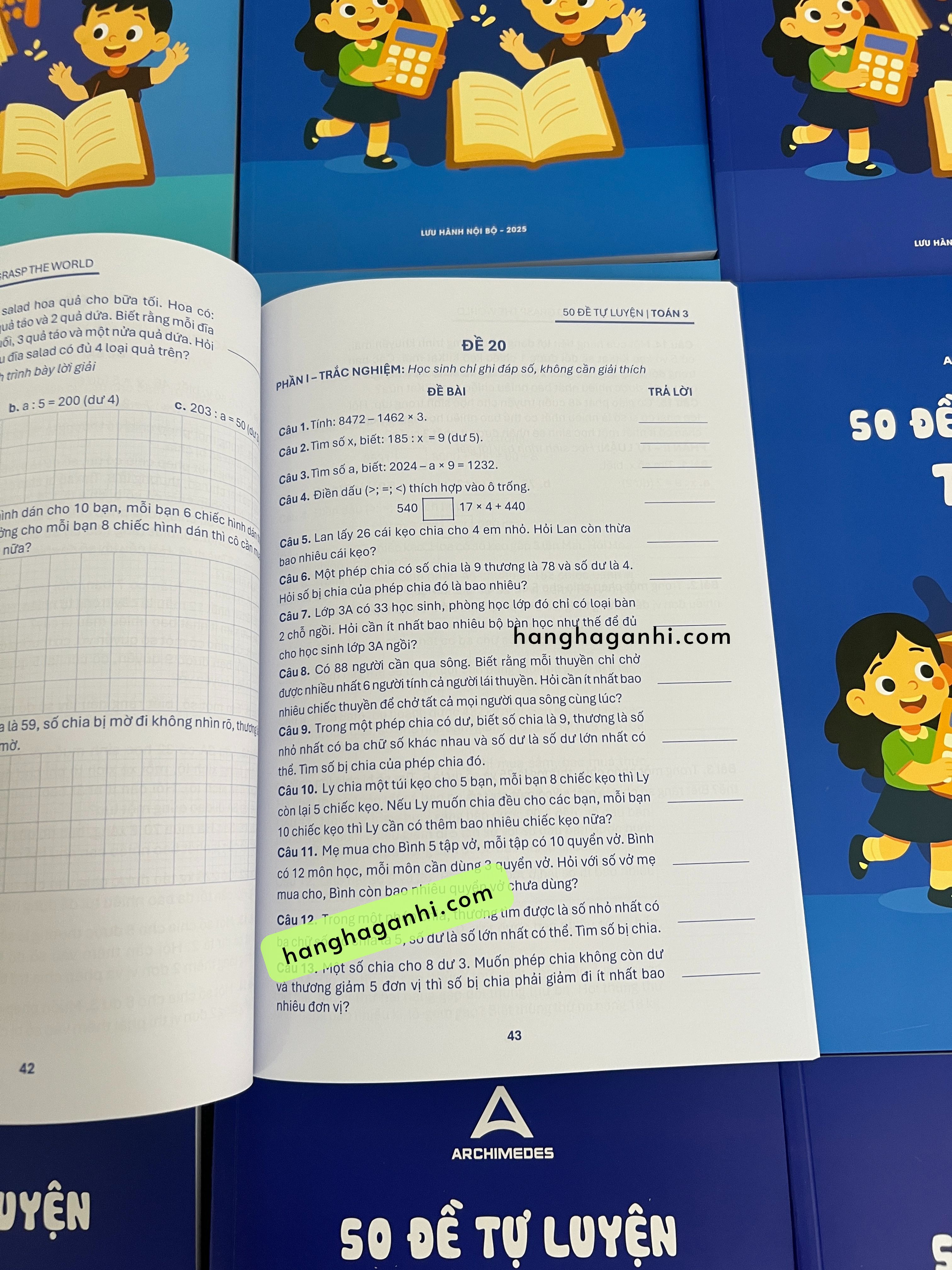 Sách Archimedes 50 đề tự luyện Toán lớp 3_thumbnail_4