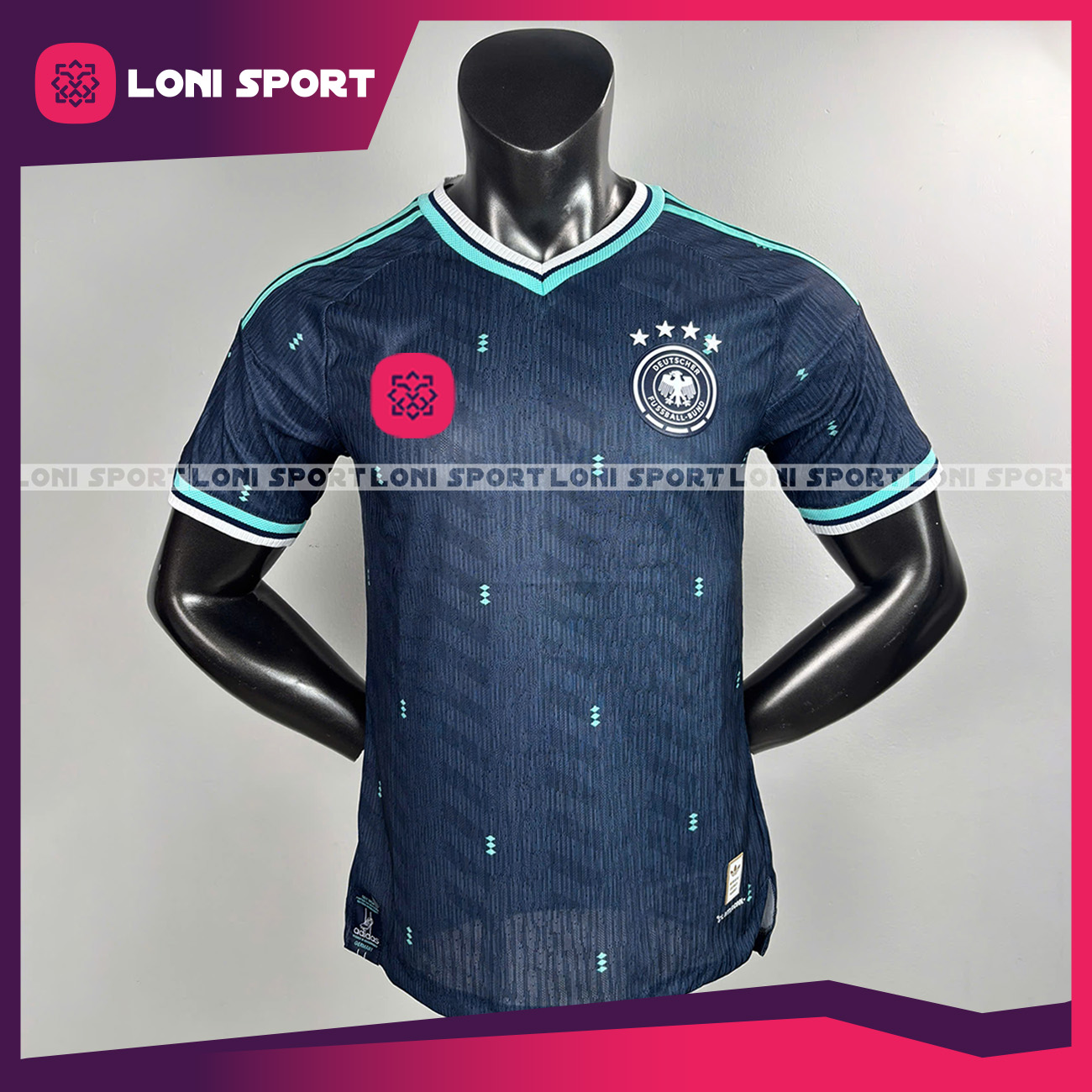 Áo Đức sân khách xanh World Cup 2026 - SF