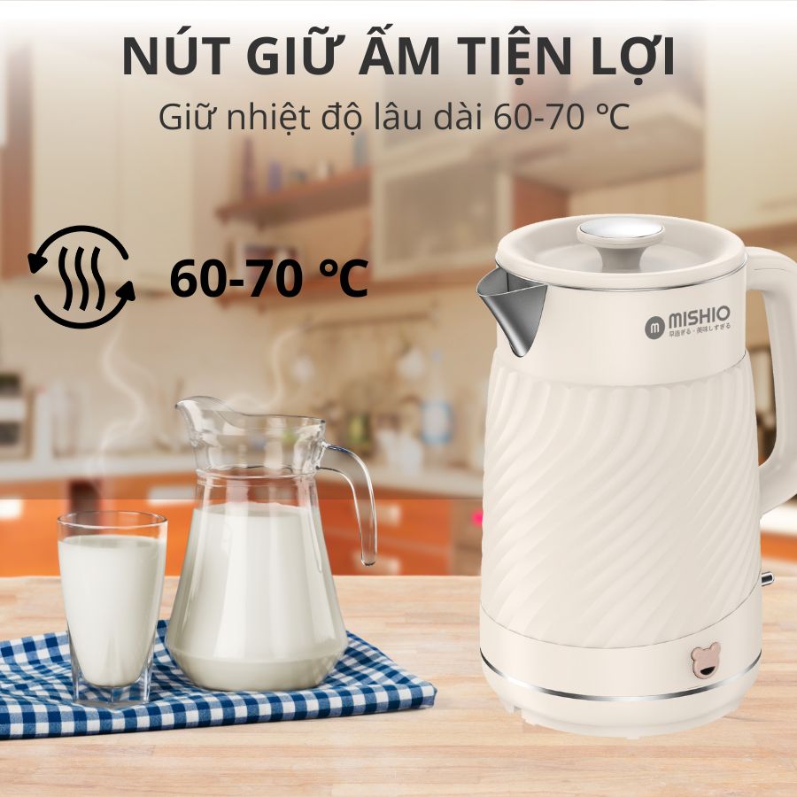 Bình đun giữ nhiệt Mishio MK385 - tặng bình giữ nhiệt_thumbnail_3