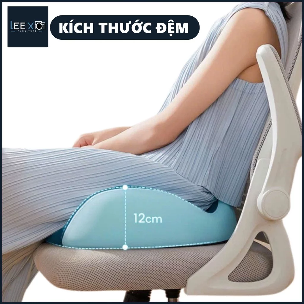 Đệm Ngồi Văn Phòng DREAM – Gối Công Thái Học Êm Ái, Giúp Giảm Đau Mông, Tận Hưởng Sự Thoải Mái Khi Làm Việc_thumbnail_7
