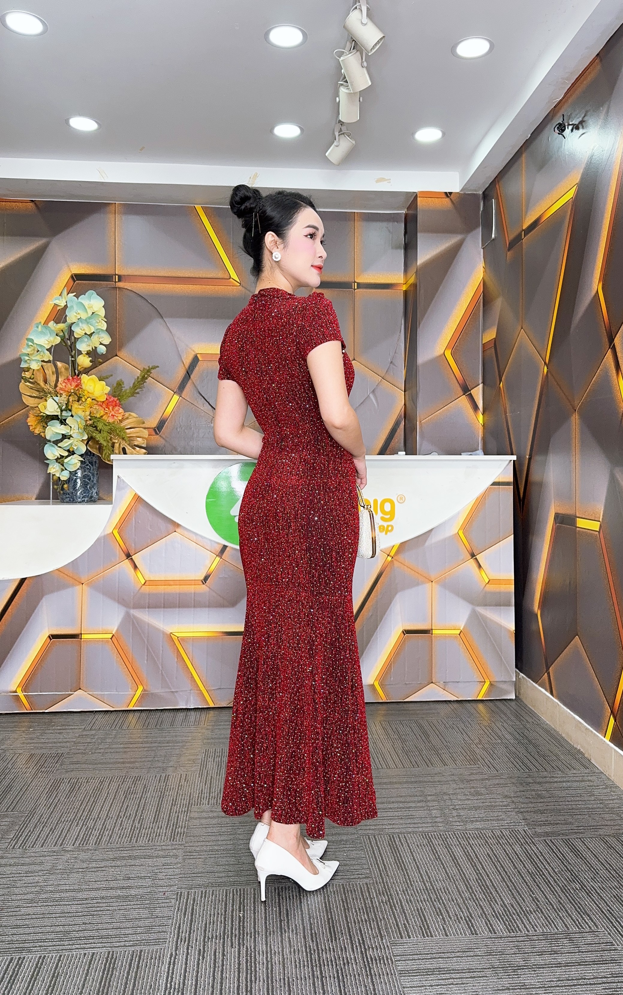 Đầm đuôi cá  - Y1807 - Thương hiệu Zonbig_thumbnail_3