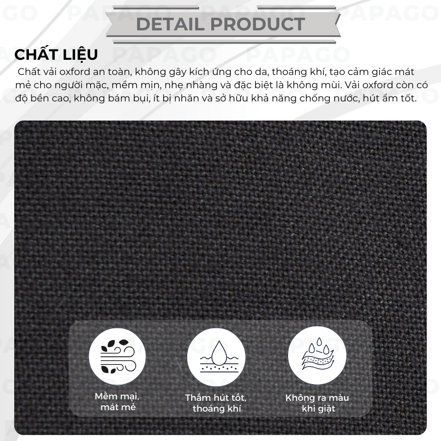 Áo sơ mi nam trung niên PAPAGO vải oxford tay ngắn lai bầu - P24SNCT001_thumbnail_3