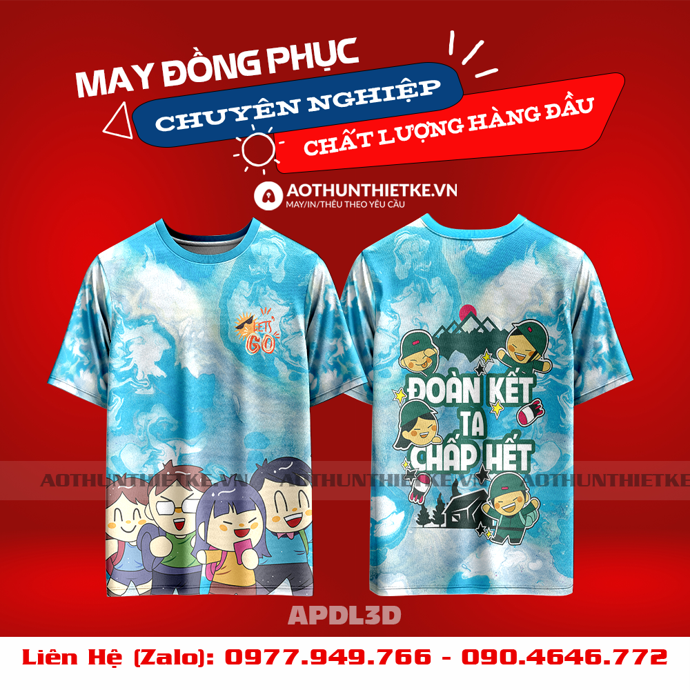 Áo Phông Du Lịch 3D-TK82