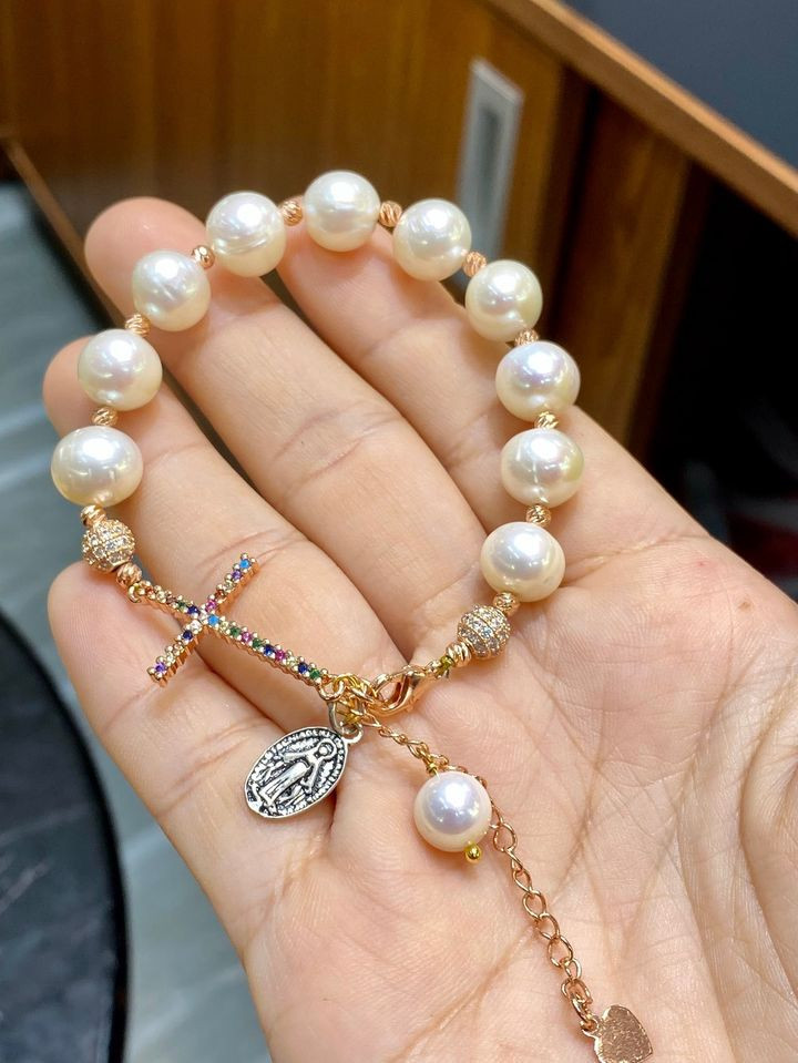 Vòng Mân Côi Ngọc Trai tự nhiên