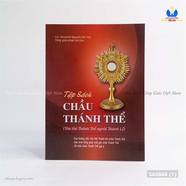 Tập sách chầu Thánh Thể ✔