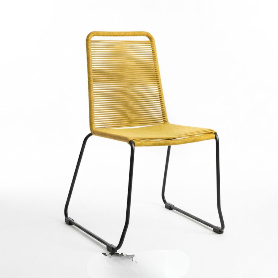 Ghế đan dây Pang Chair Modloft yellow