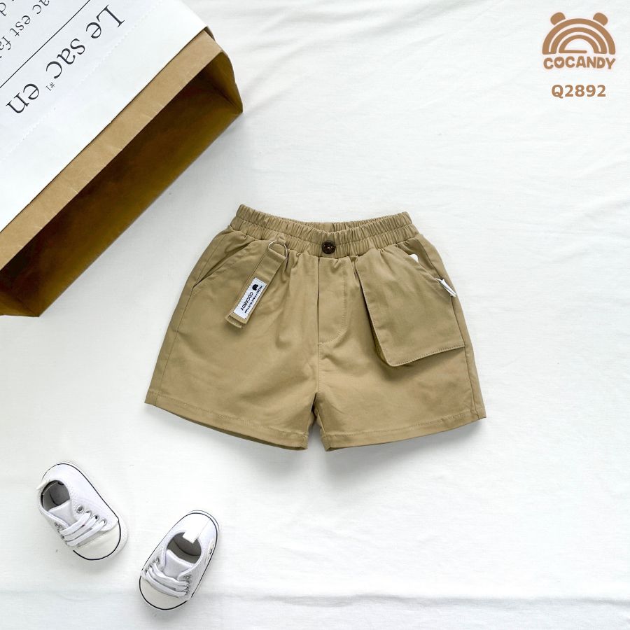 Quần cộc NÂU VÀNG 1 túi phồng_thumbnail_0