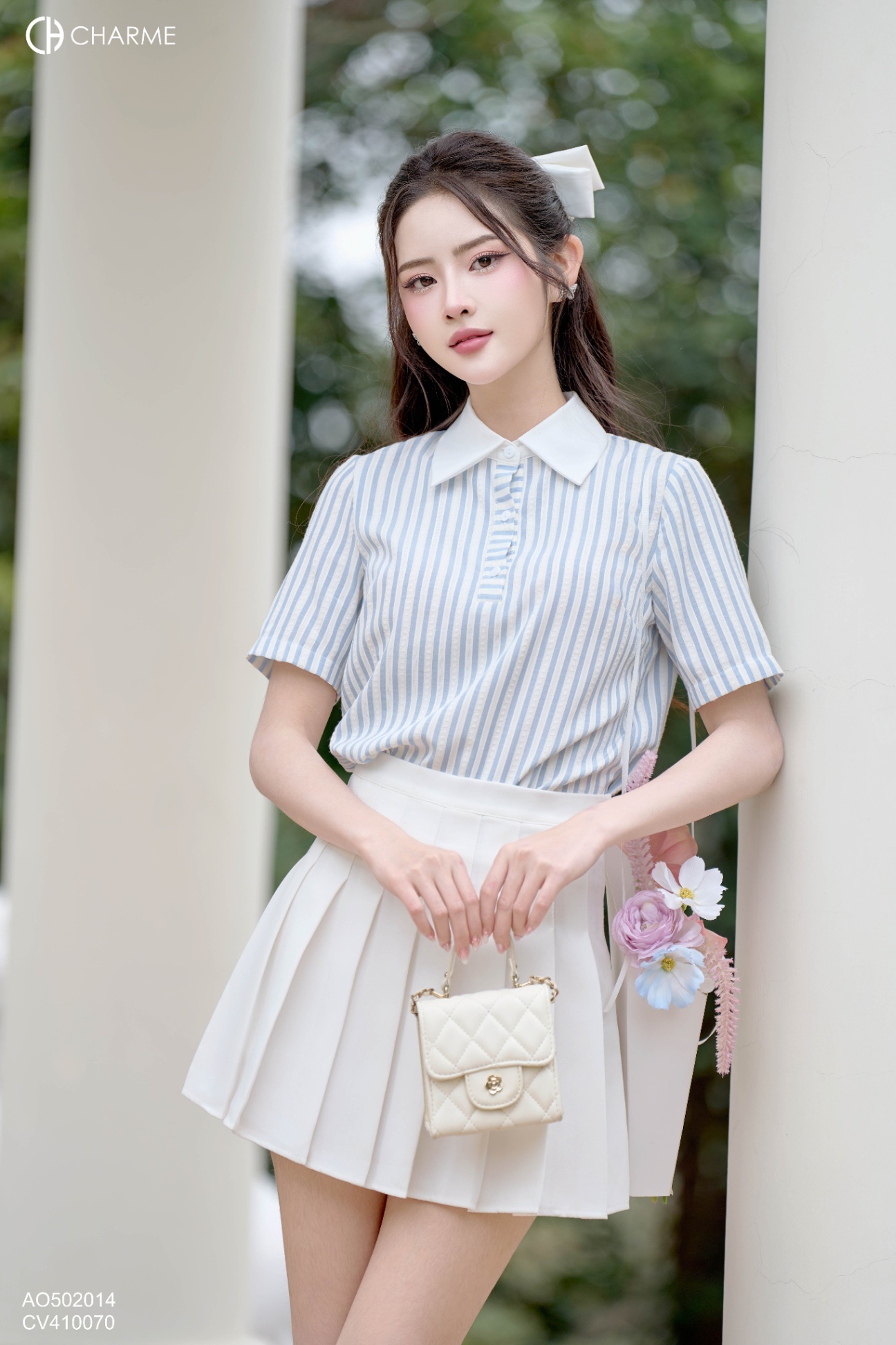 Áo sơ mi cộc dáng lửng