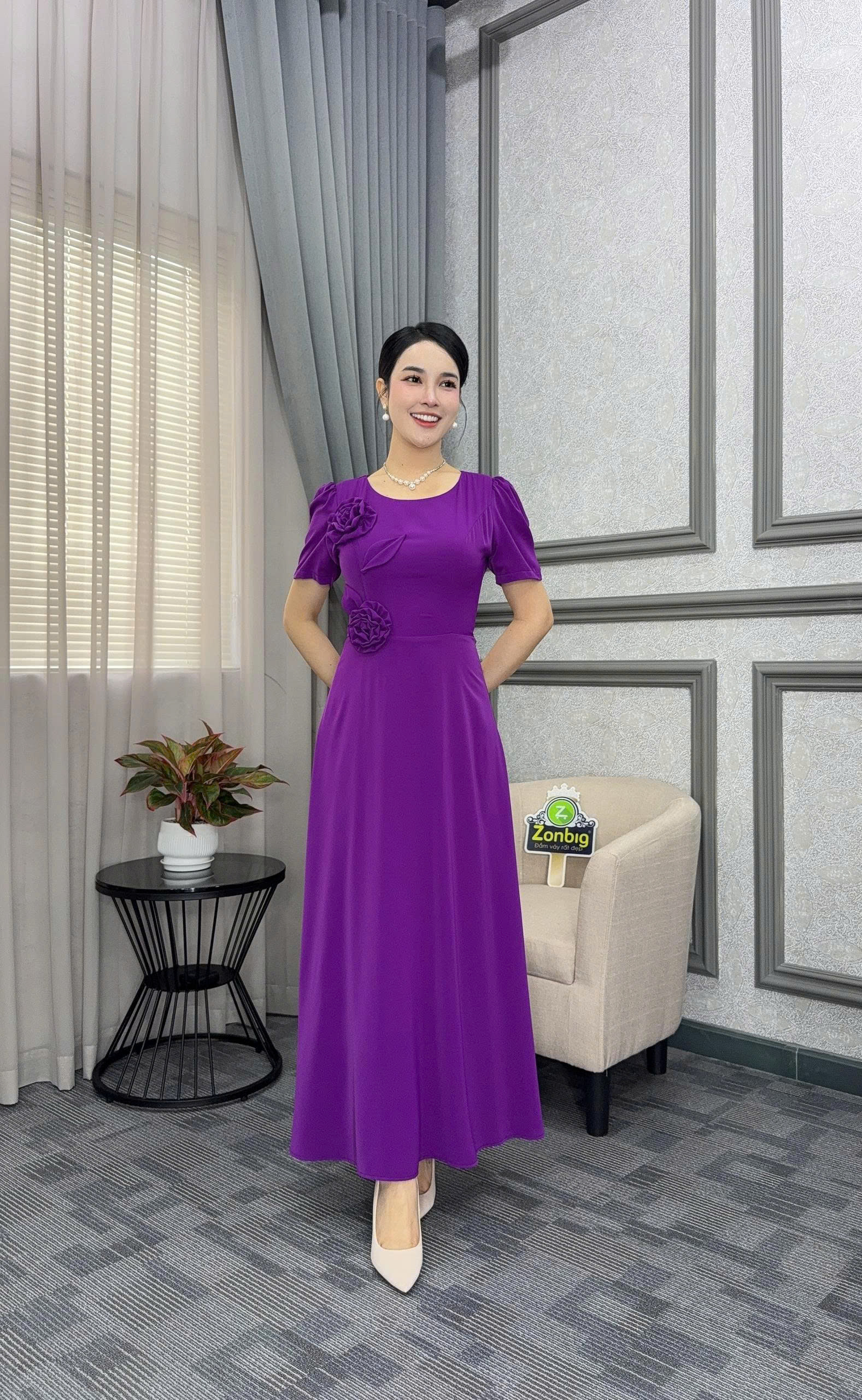 Đầm xòe - Y1993 - Thương hiệu Zonibg_thumbnail_1
