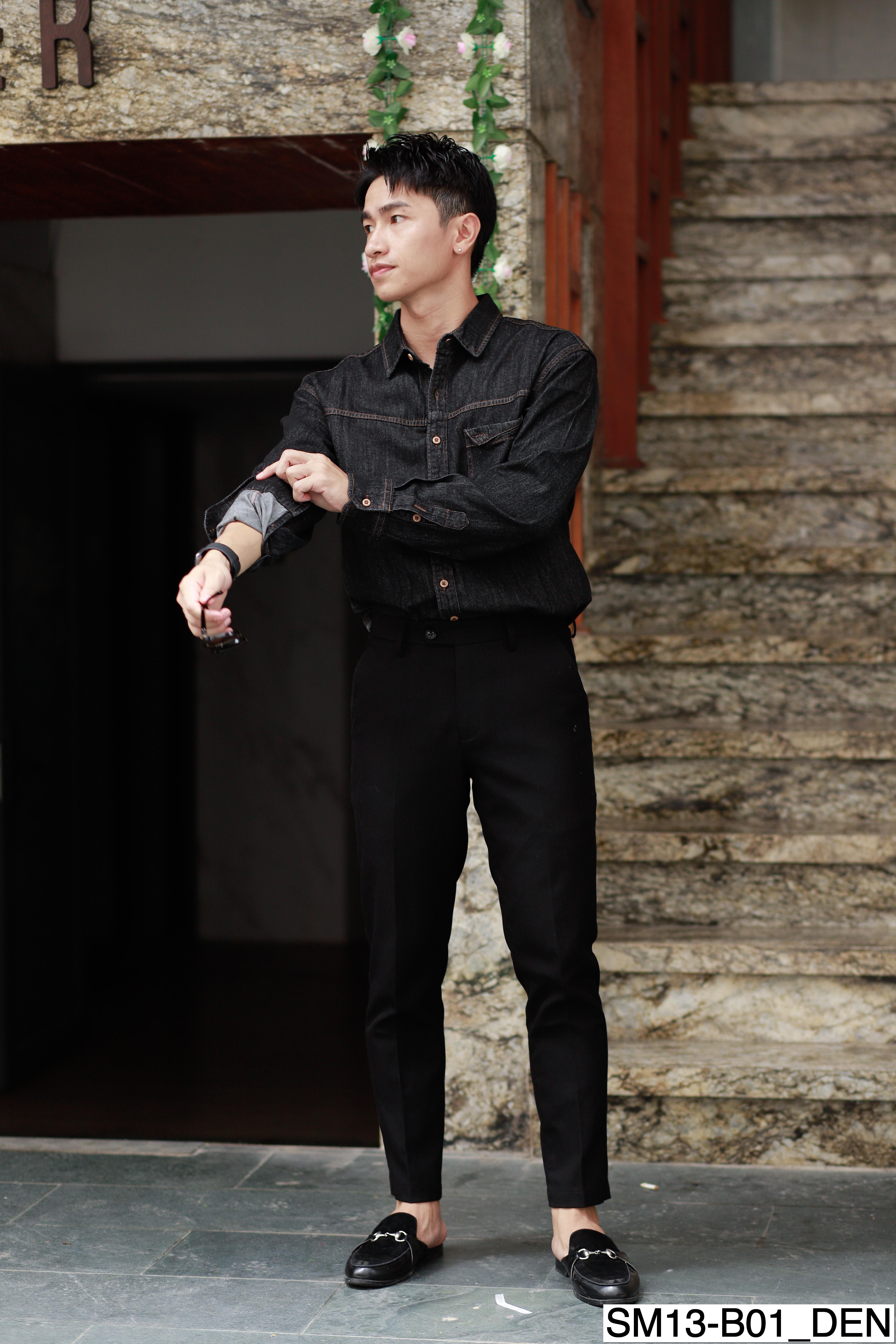 B01 SM13 - Áo sơ mi nam jeans cao cấp_thumbnail_7