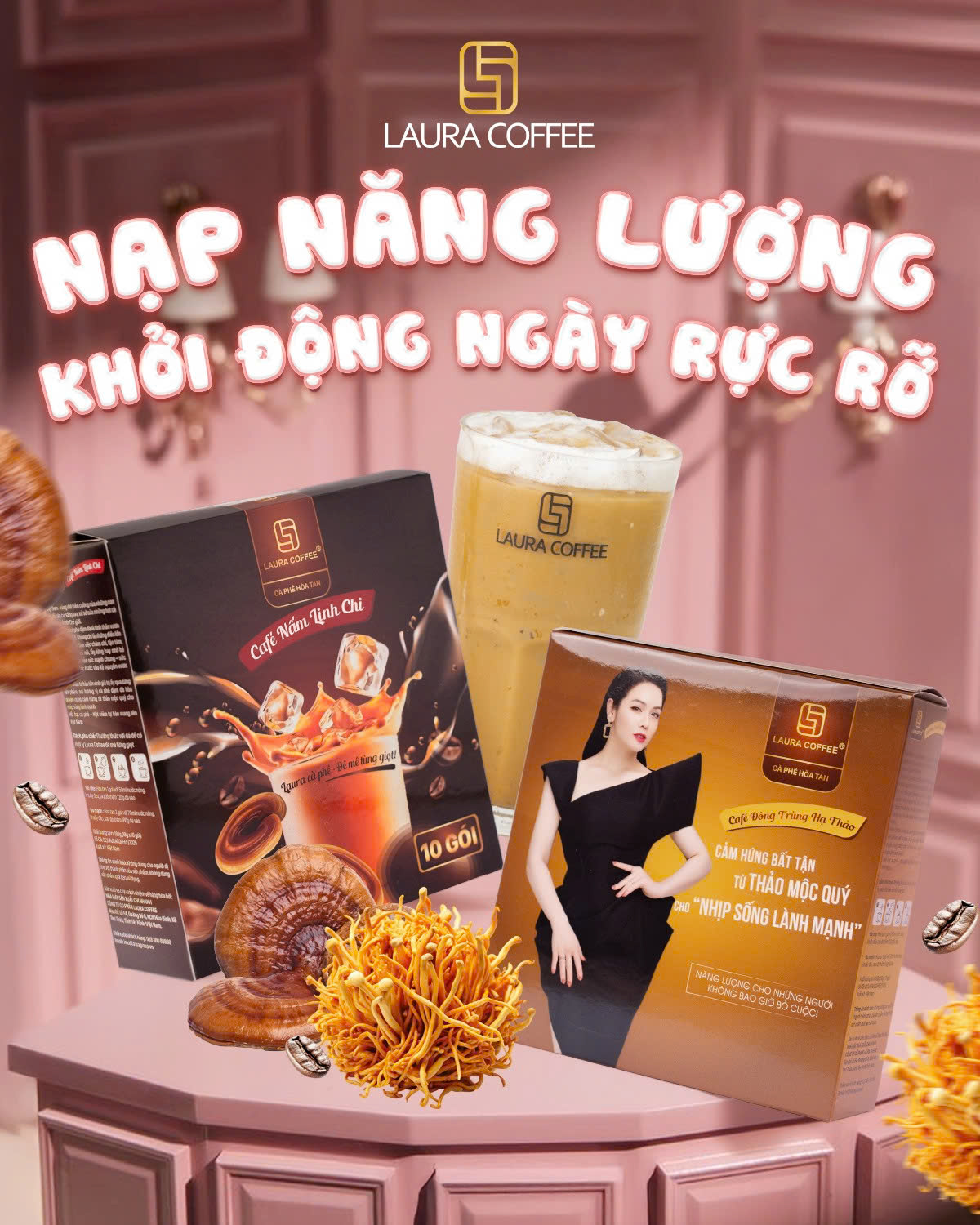 Combo 4 Hộp Cà phê Tặng 1 Ly cà phê Giữ nhiệt