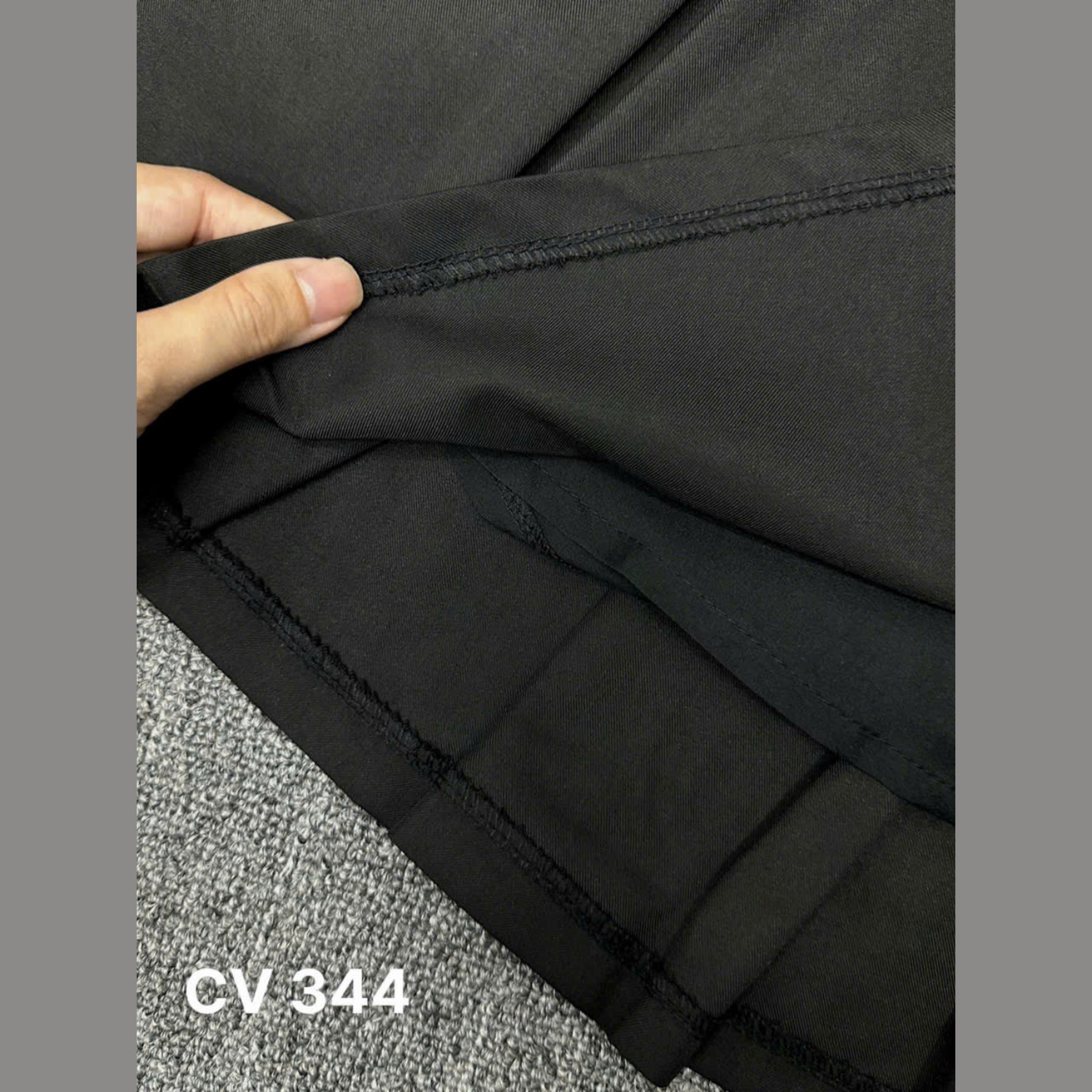 Chân váy ngắn xếp ly kiểu bigsize CV344 dành cho nàng béo mập từ 55-90kg_thumbnail_2