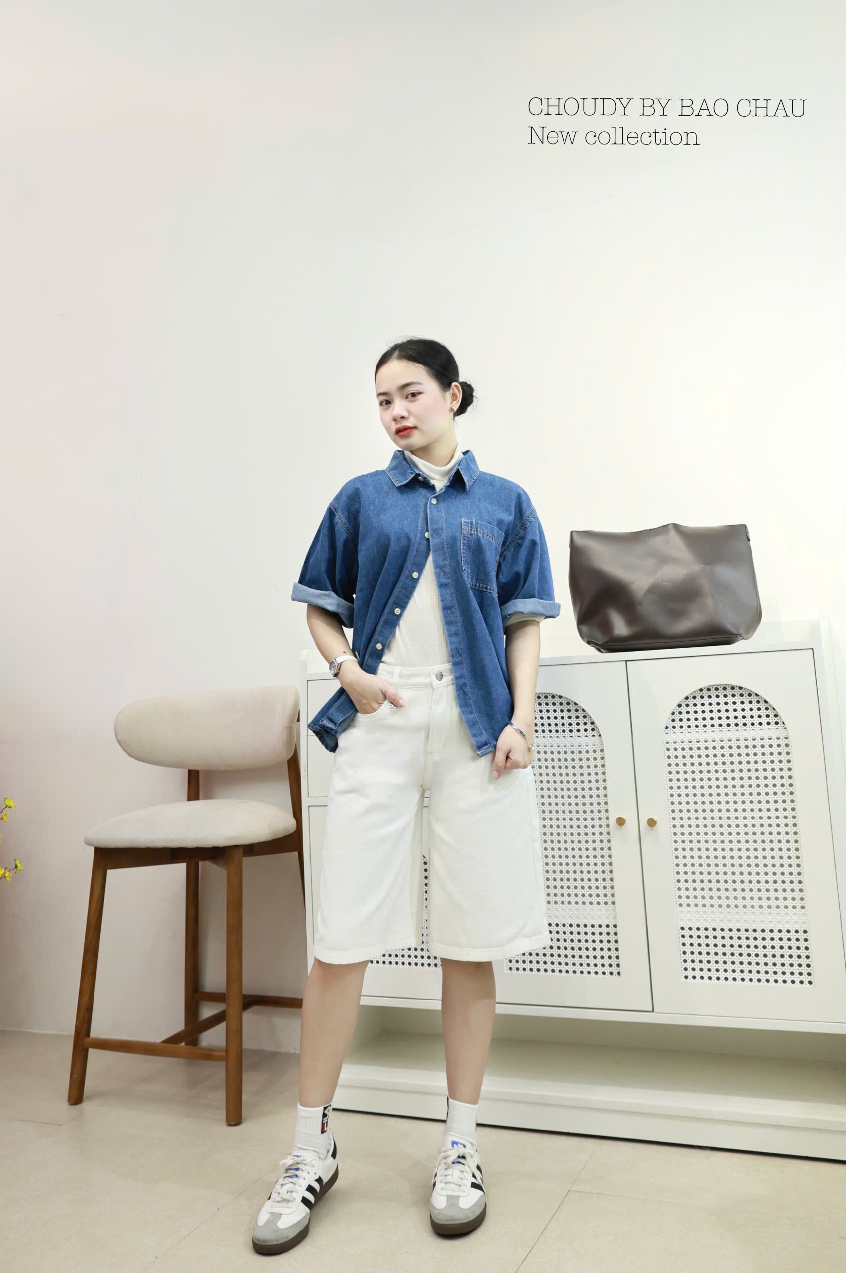 SALE U699 QUẦN JEAN NGỐ TRẮNG