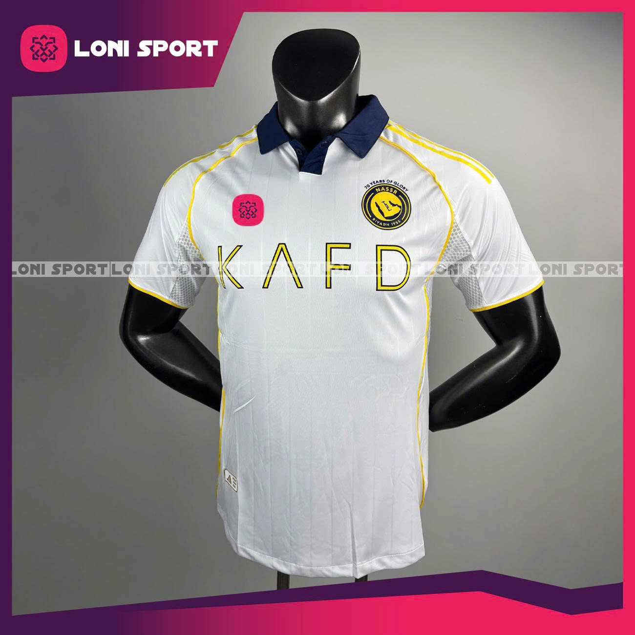 Áo Al Nassr 3rd trắng 25/26 - SF