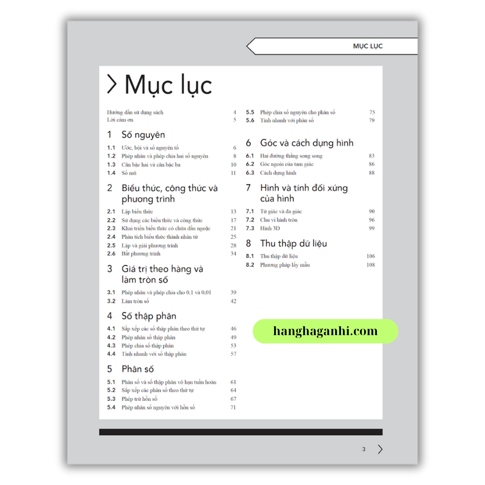 Cambridge Song ngữ bậc Trung học – TOÁN HỌC – Sách bài tập 8 – Quyển 1 &2_thumbnail_2