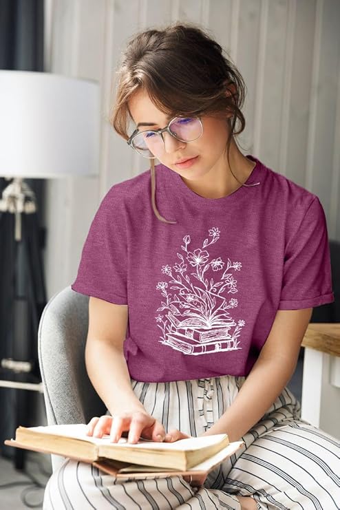 Story Lover Women’s Tee | High Quality Tshirt with Superior Performance_thumbnail_5