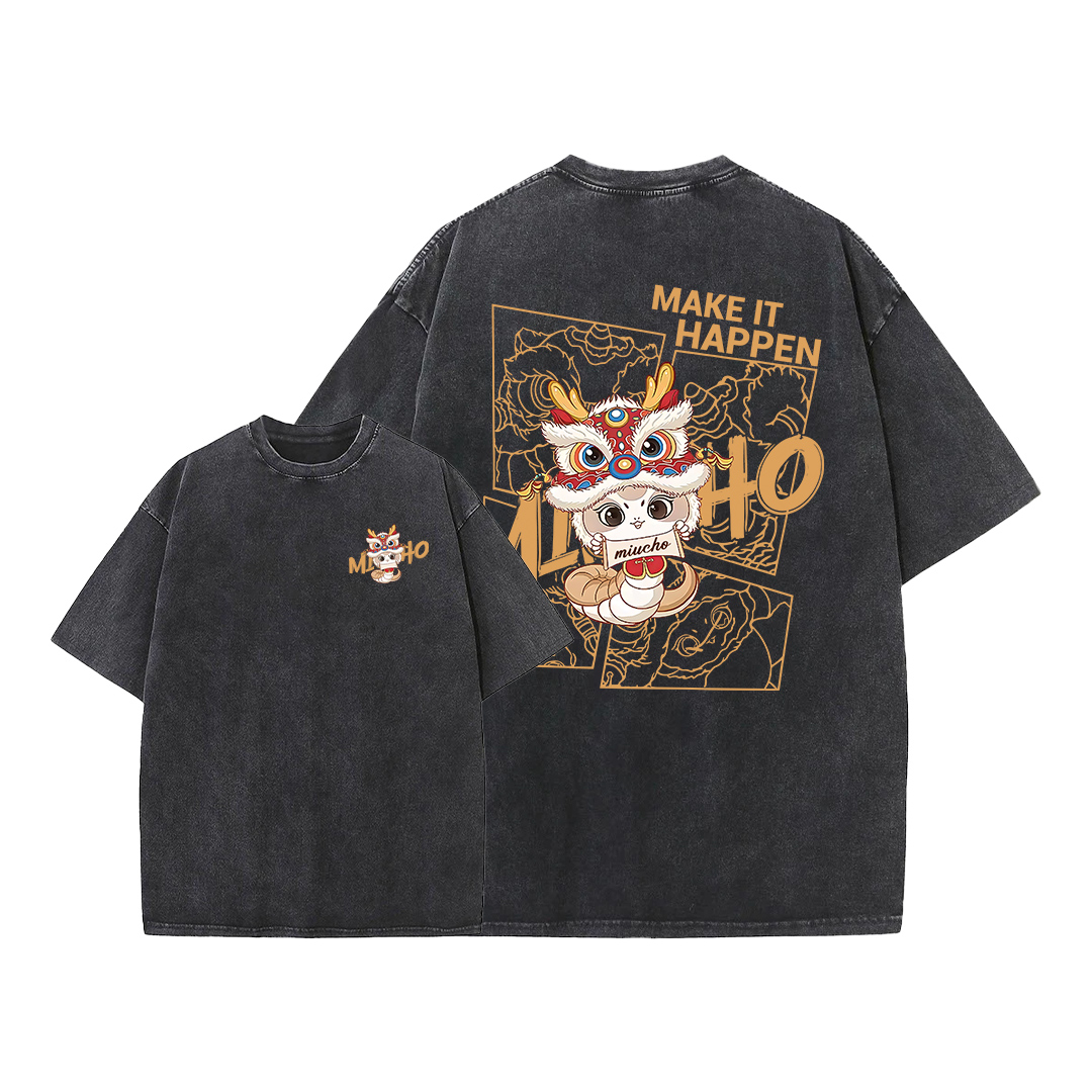 Áo thun tết form rộng 1885 Miucho cổ tròn chất vải cotton 4c thoáng mát in mix_thumbnail_10