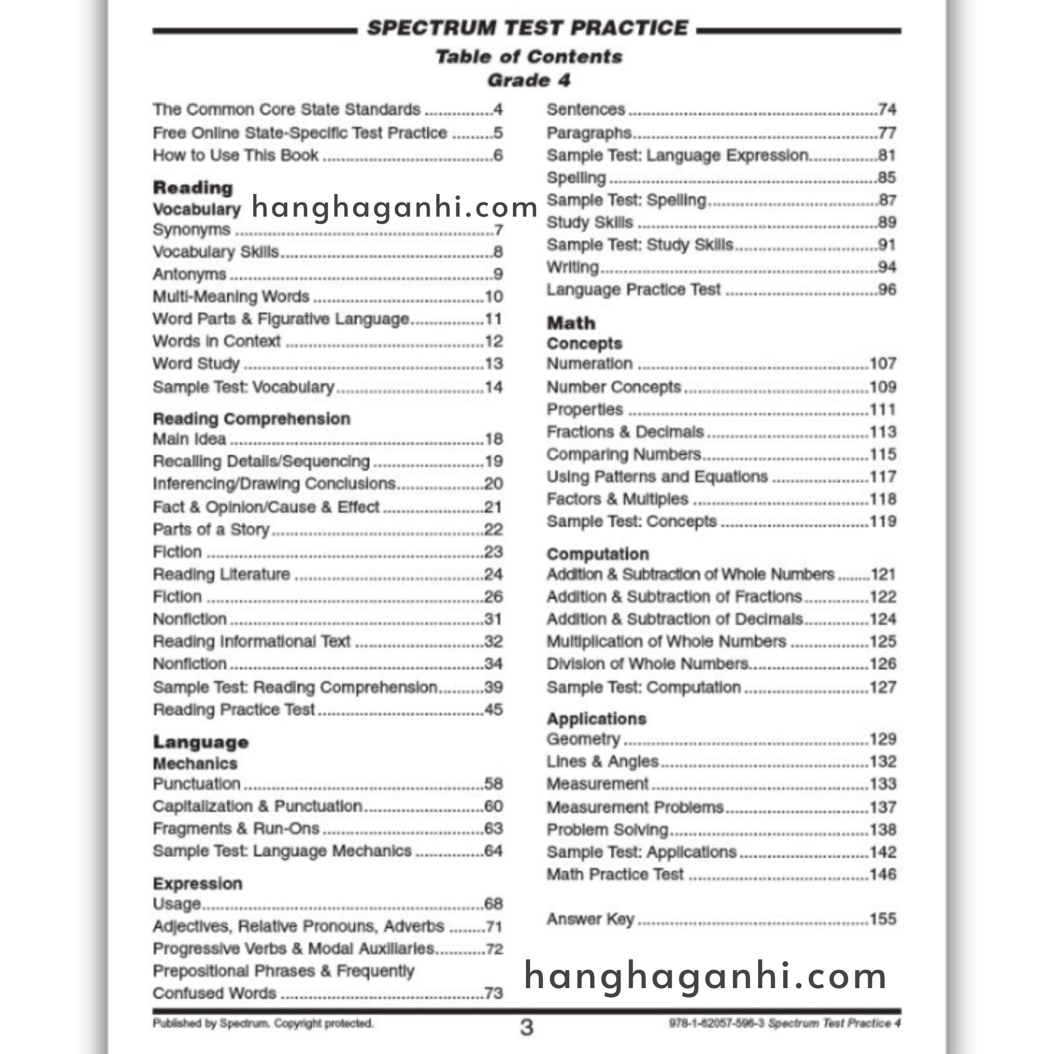 Sách Spectrum Test Practice Workbook Grade 4_thumbnail_2