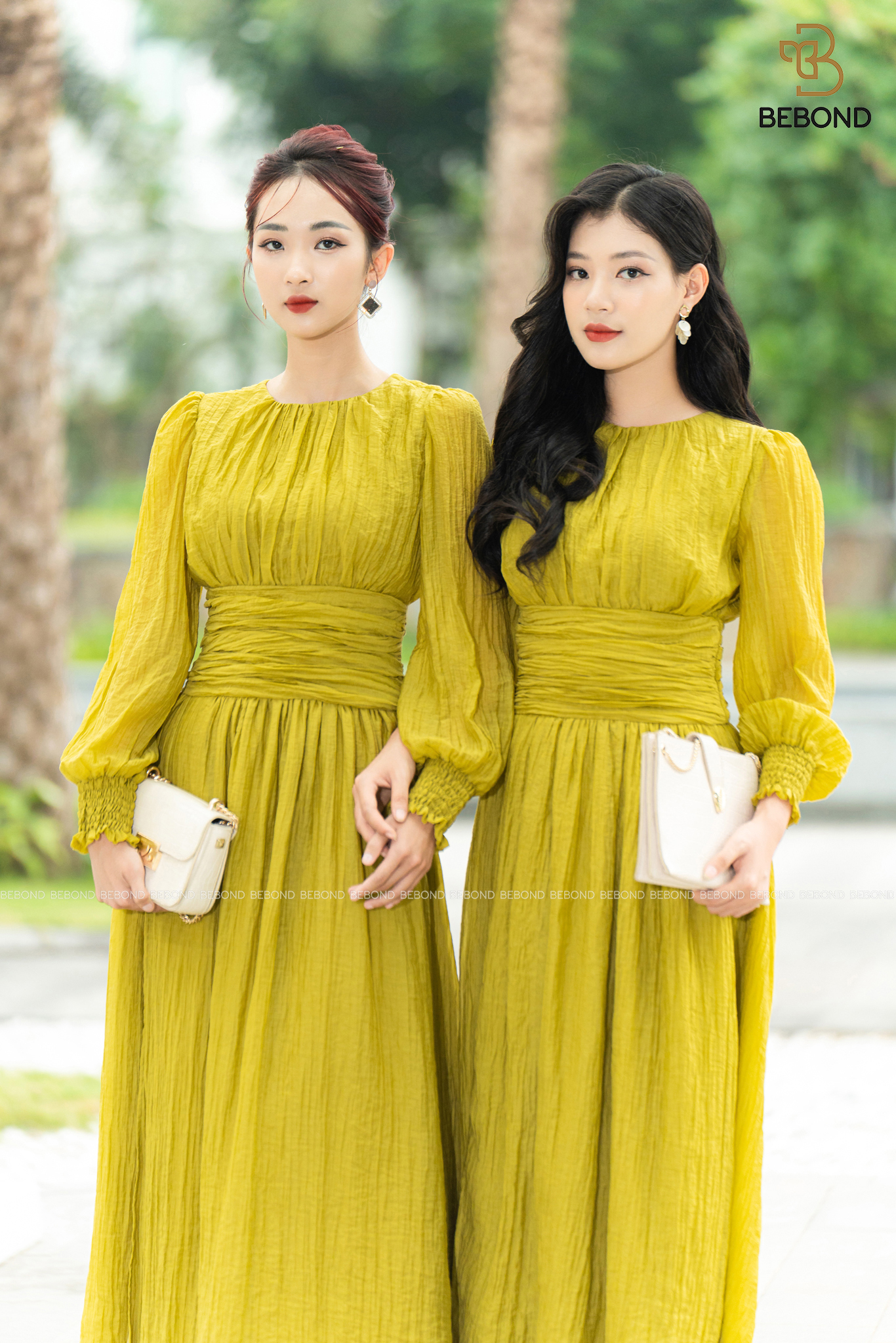 Đầm maxim XANH LÁ MẠ - Mirabel Dress_thumbnail_3