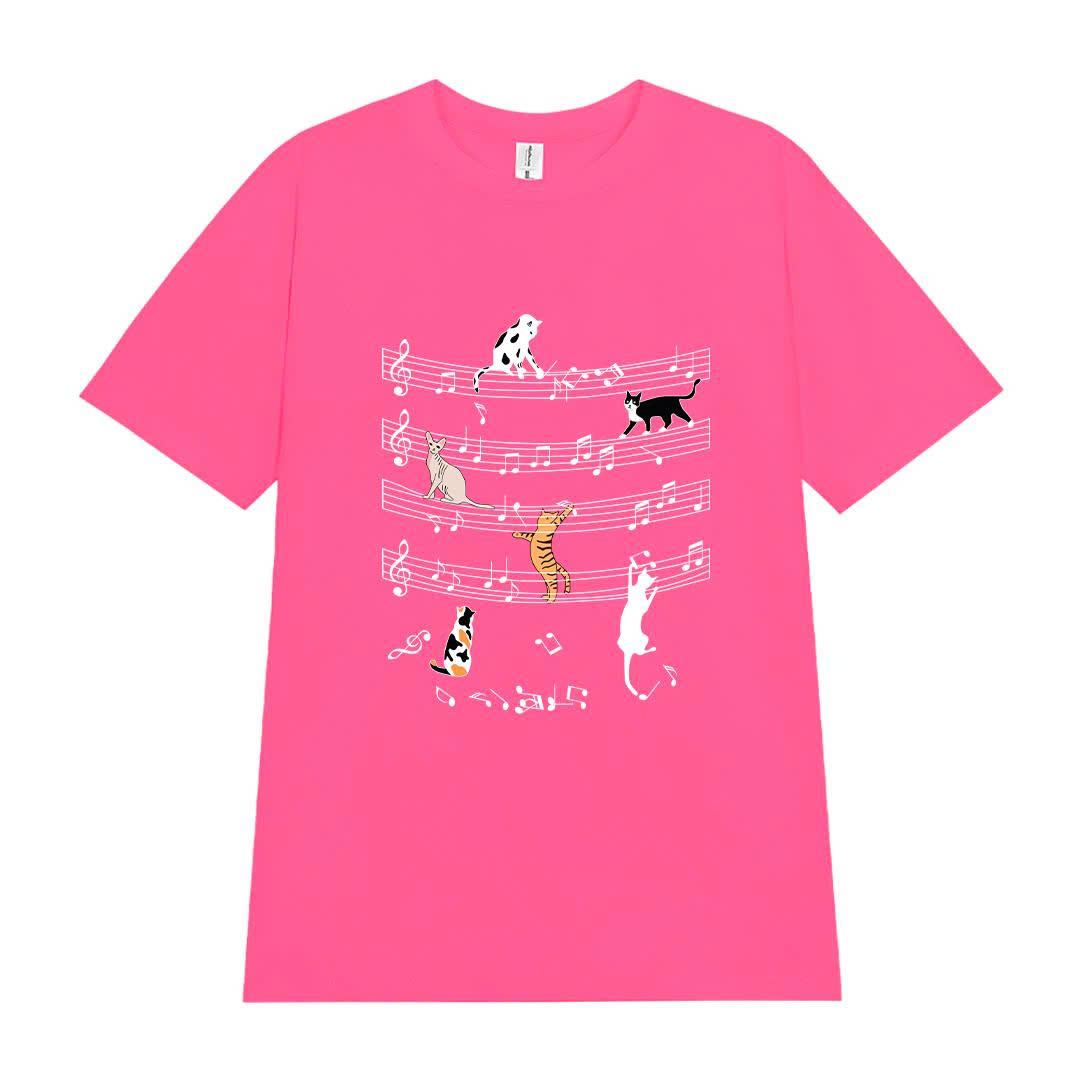 Áo thun nữ form vừa regular xinh xắn ARD2341 Miucho vải cotton thoáng mát cổ tròn in artwork_thumbnail_9