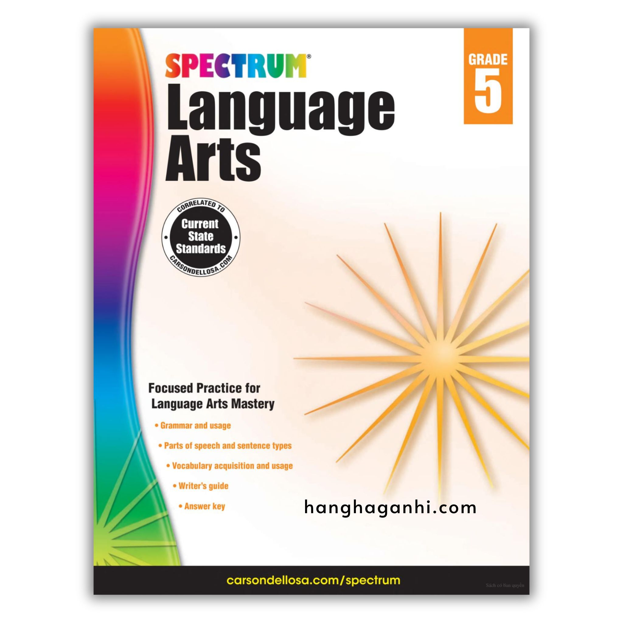 Sách Spectrum Language Arts Workbook Grade 5_thumbnail_0