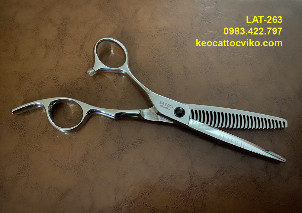 Kéo tỉa tóc tay trái VIKO AKAFUJI LAT263 - bảo hành 1 năm_thumbnail_11