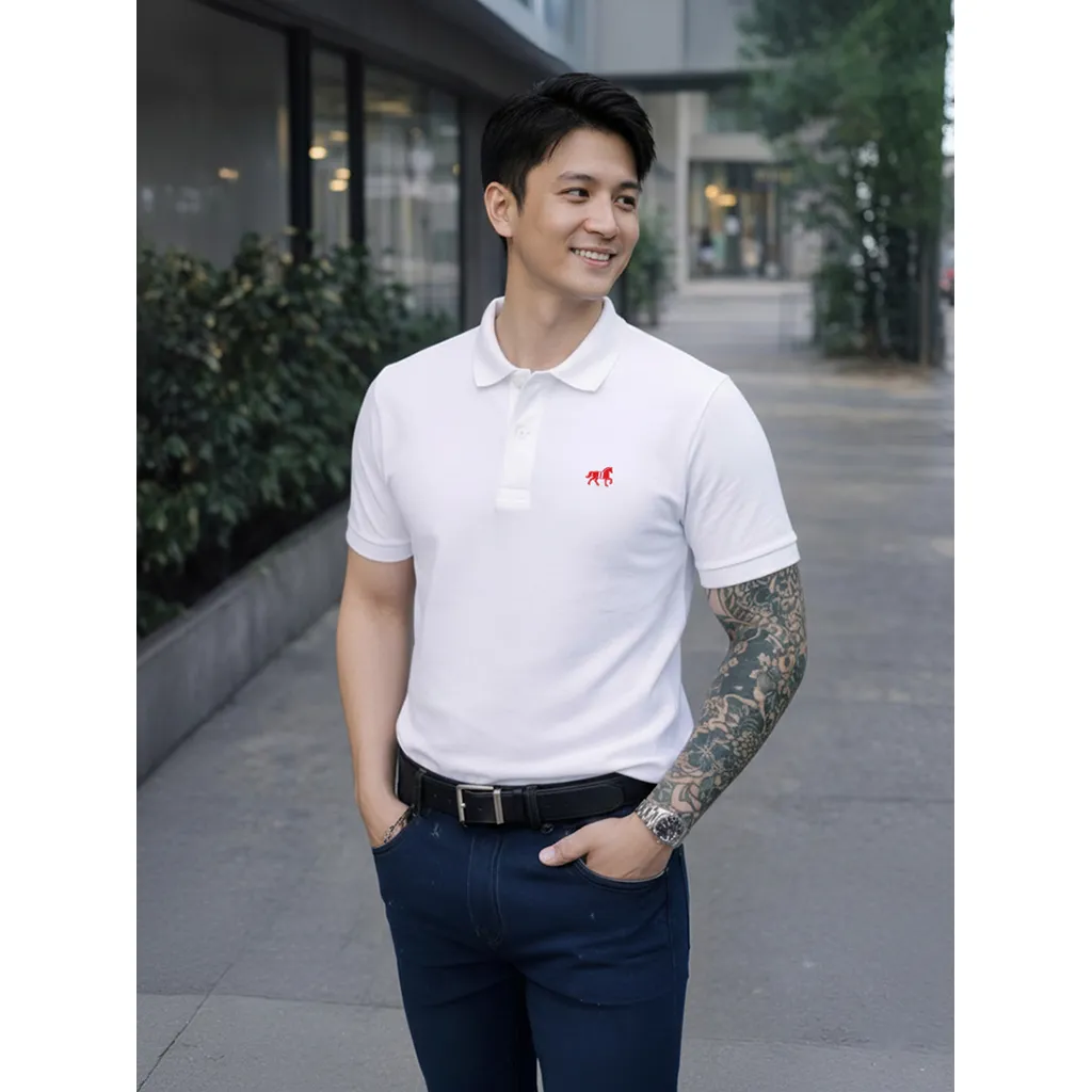 Áo polo nam form vừa basic Polux dễ phối 3357_thumbnail_5