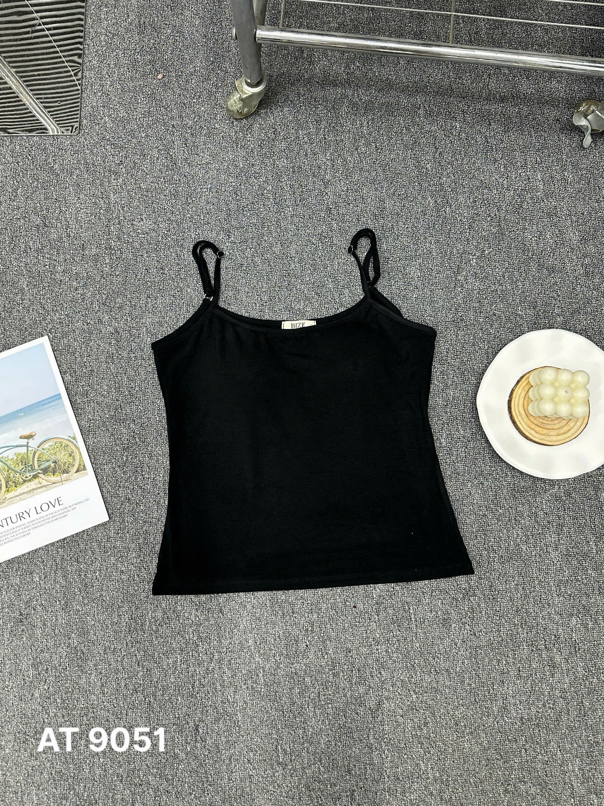 Áo thun 2 dây có mút bigsize AT9051 dành cho nàng béo mập từ 55-90kg_thumbnail_4